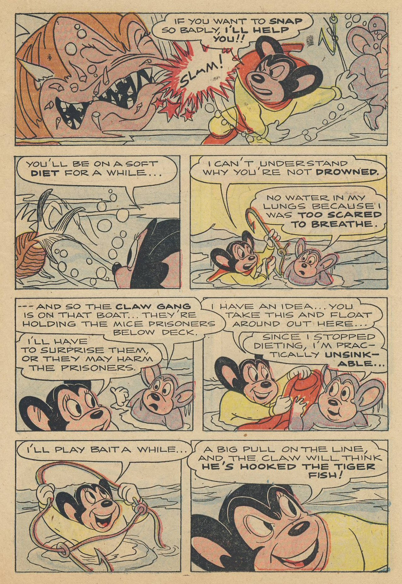 Read online Paul Terry's Mighty Mouse Comics comic -  Issue #45 - 15