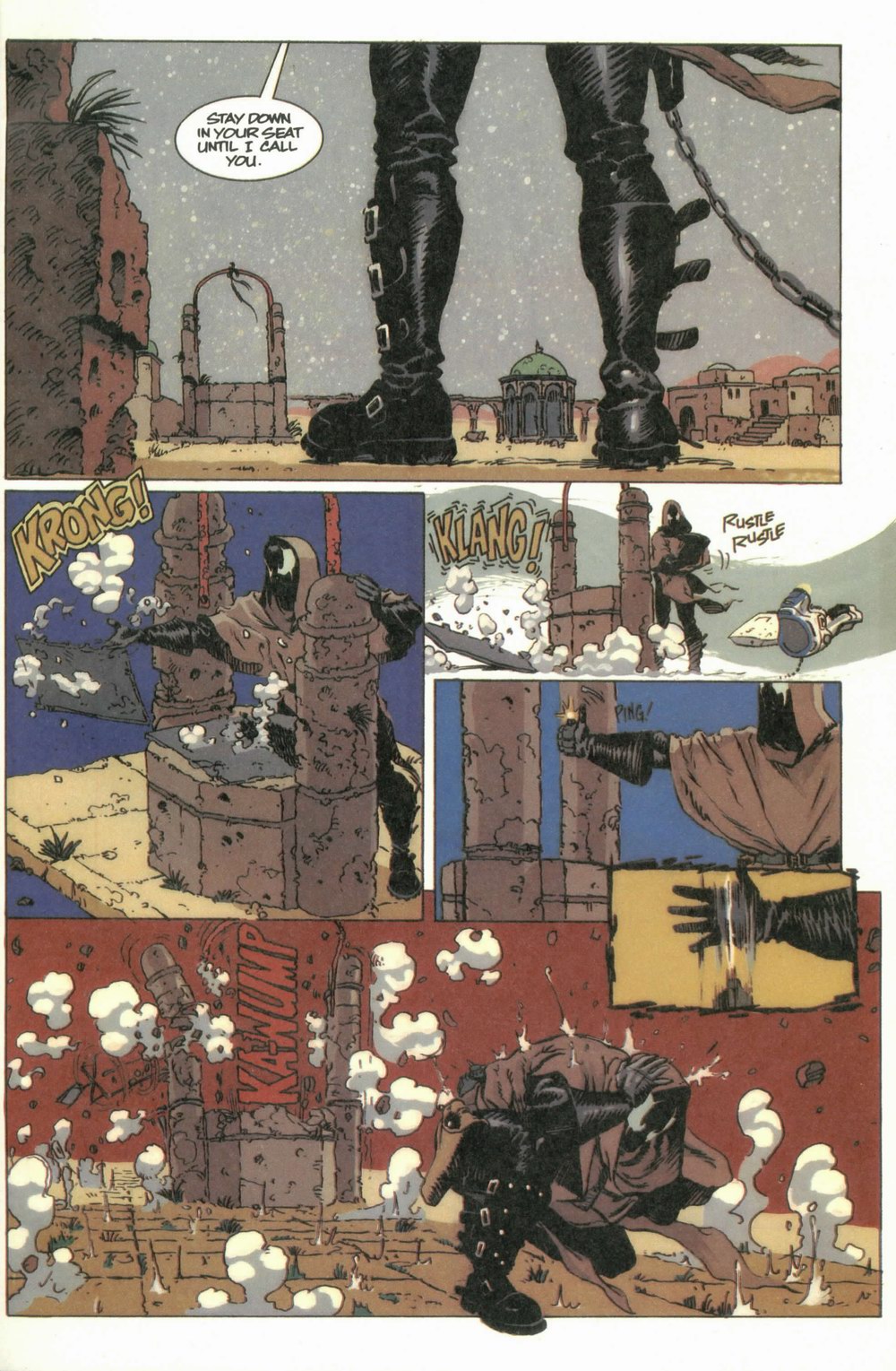 Read online Grendel: War Child comic -  Issue #6 - 7