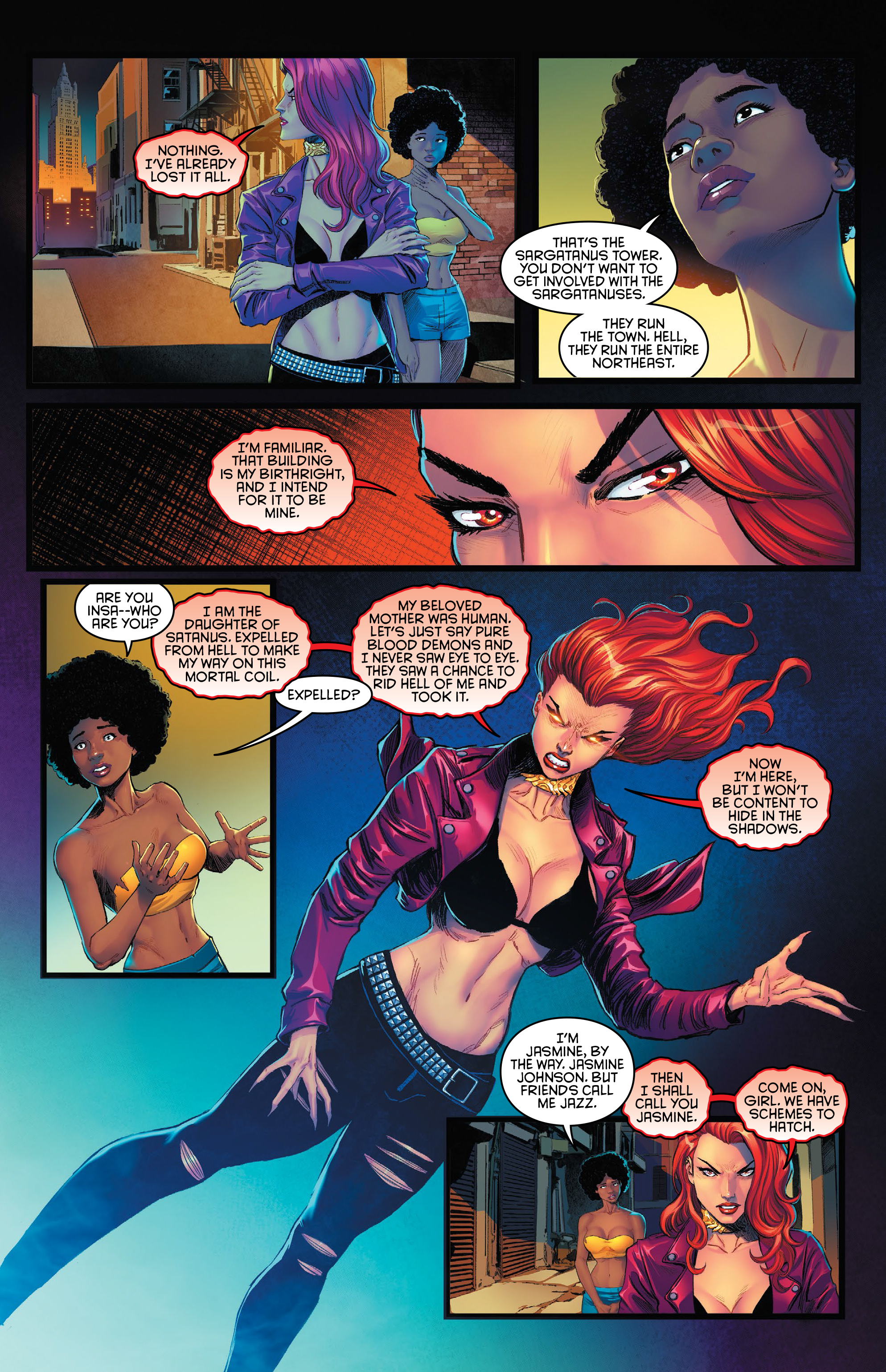 Read online Lady Satanus: Sinister Urge comic -  Issue # TPB - 16