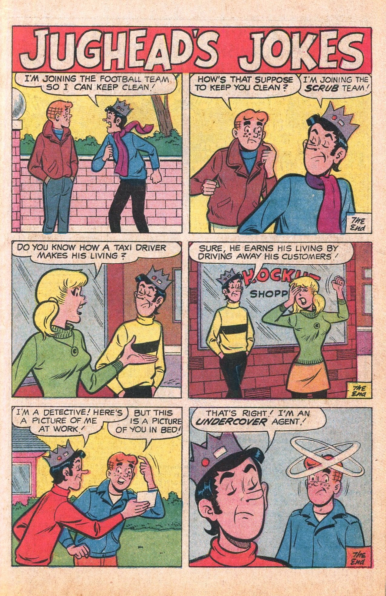 Read online Jughead's Jokes comic -  Issue #10 - 19