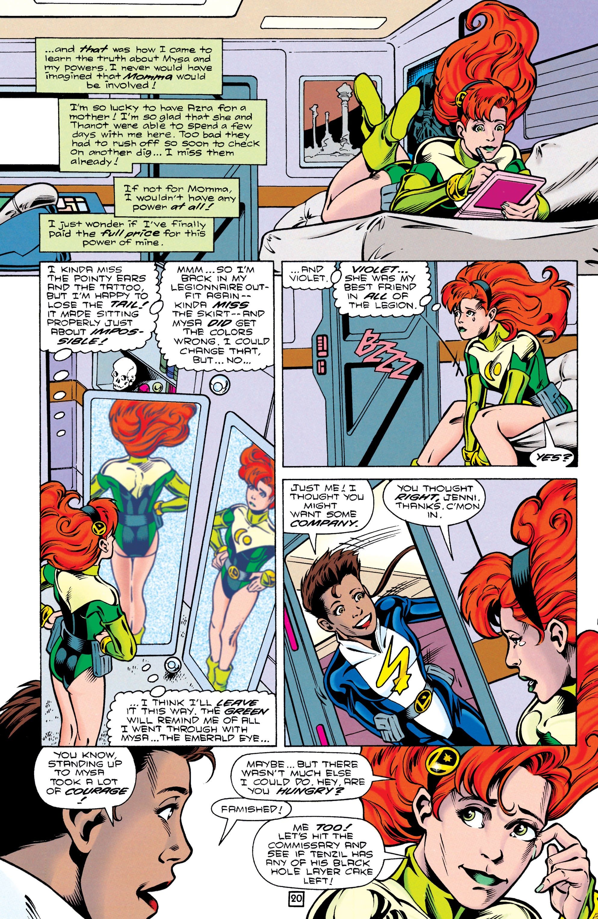 Read online Legionnaires comic -  Issue #42 - 21