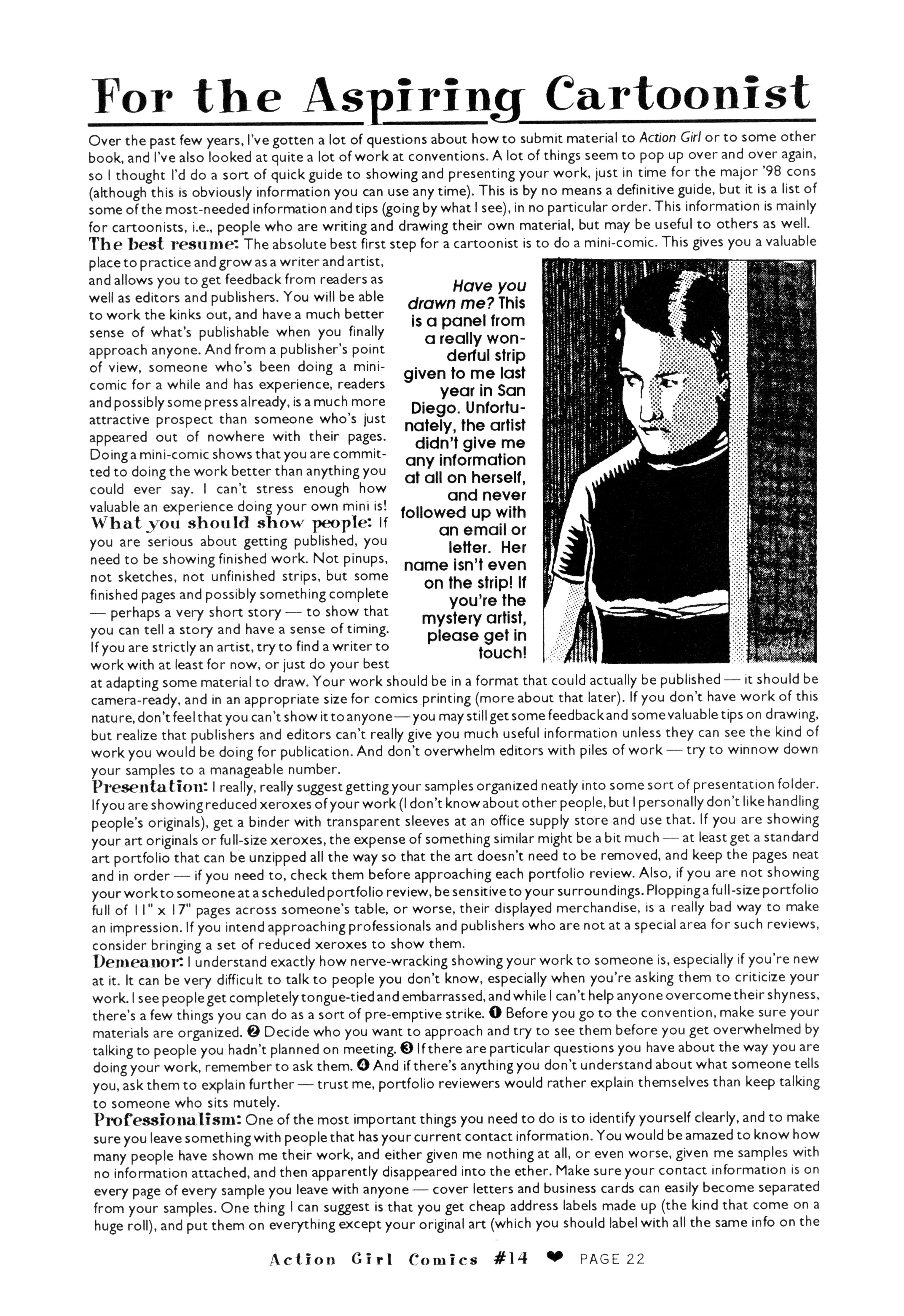 Read online Action Girl Comics comic -  Issue #14 - 24