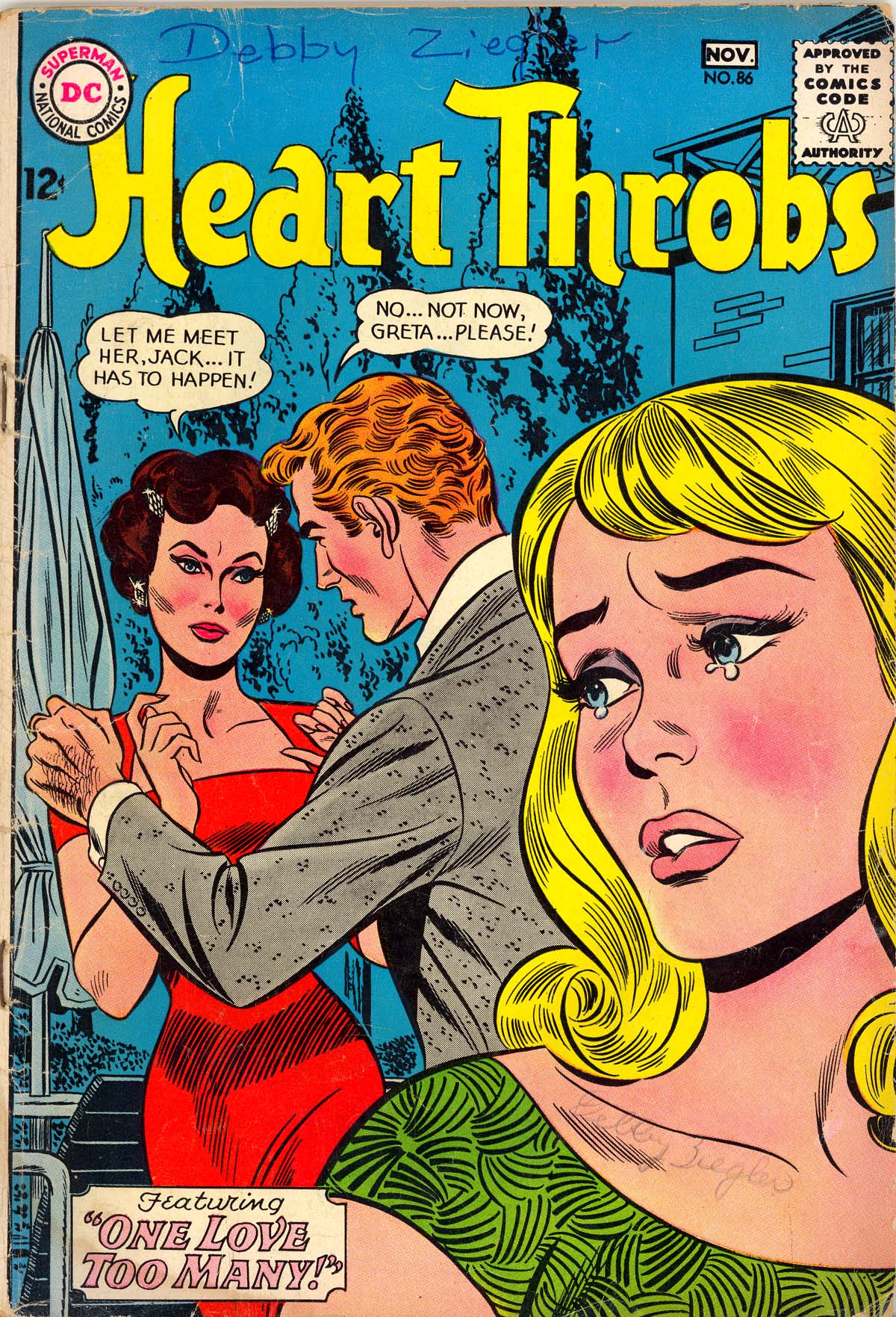 Read online Heart Throbs comic -  Issue #86 - 1