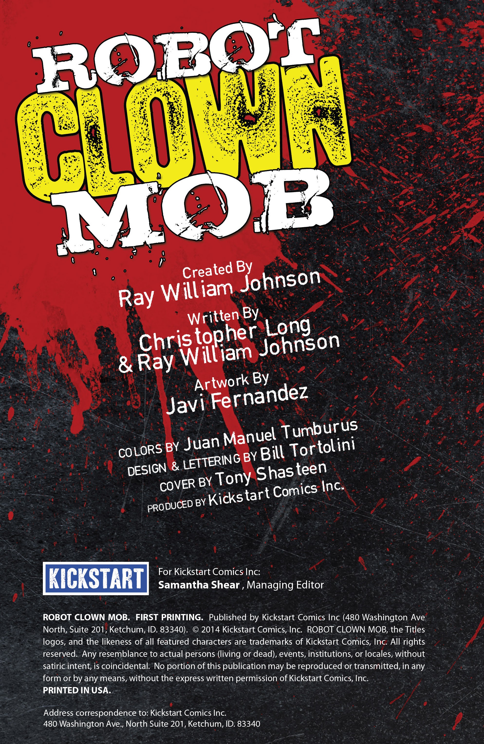 Read online Robot Clown Mob comic -  Issue # TPB - 3