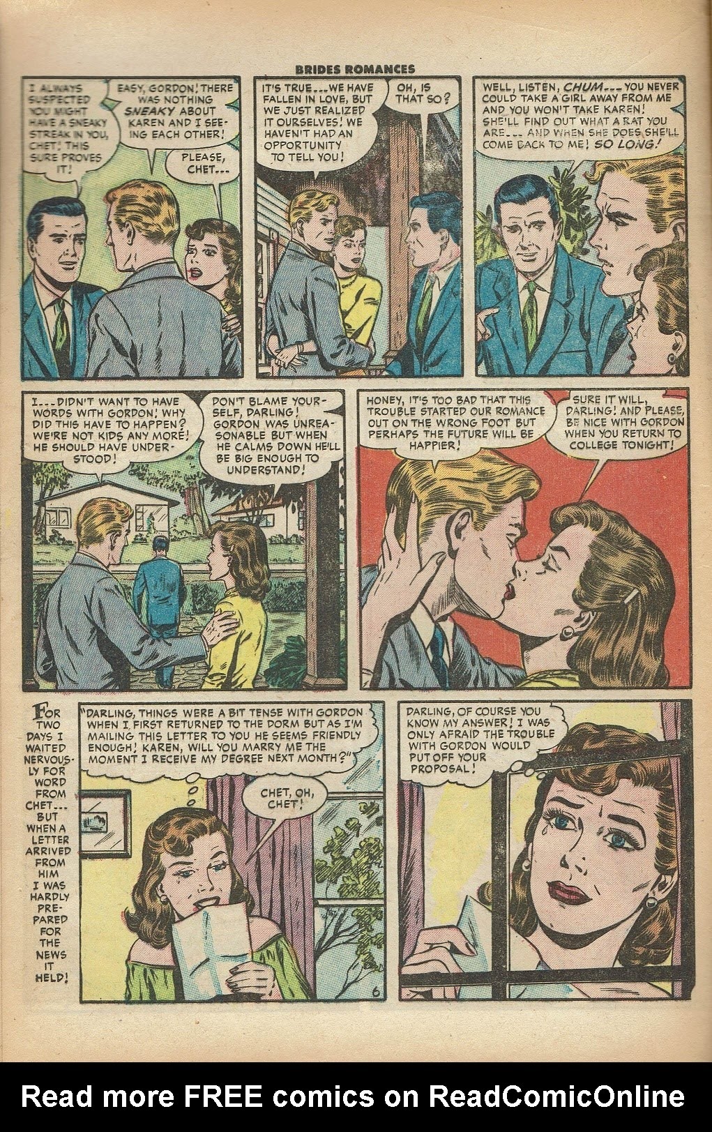 Read online Brides Romances comic -  Issue #8 - 8
