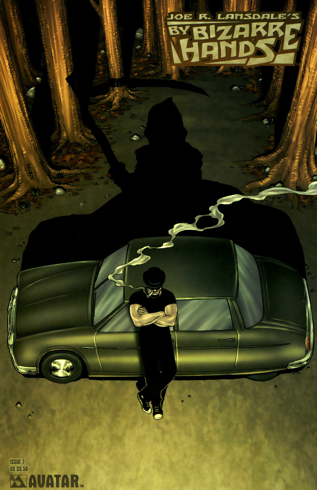 Read online Joe R. Lansdale's By Bizarre Hands comic -  Issue #2 - 1