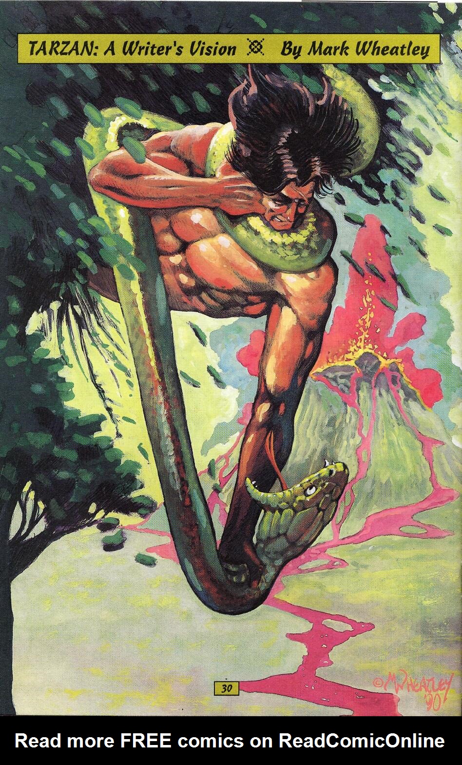 Read online Tarzan the Warrior comic -  Issue #5 - 32
