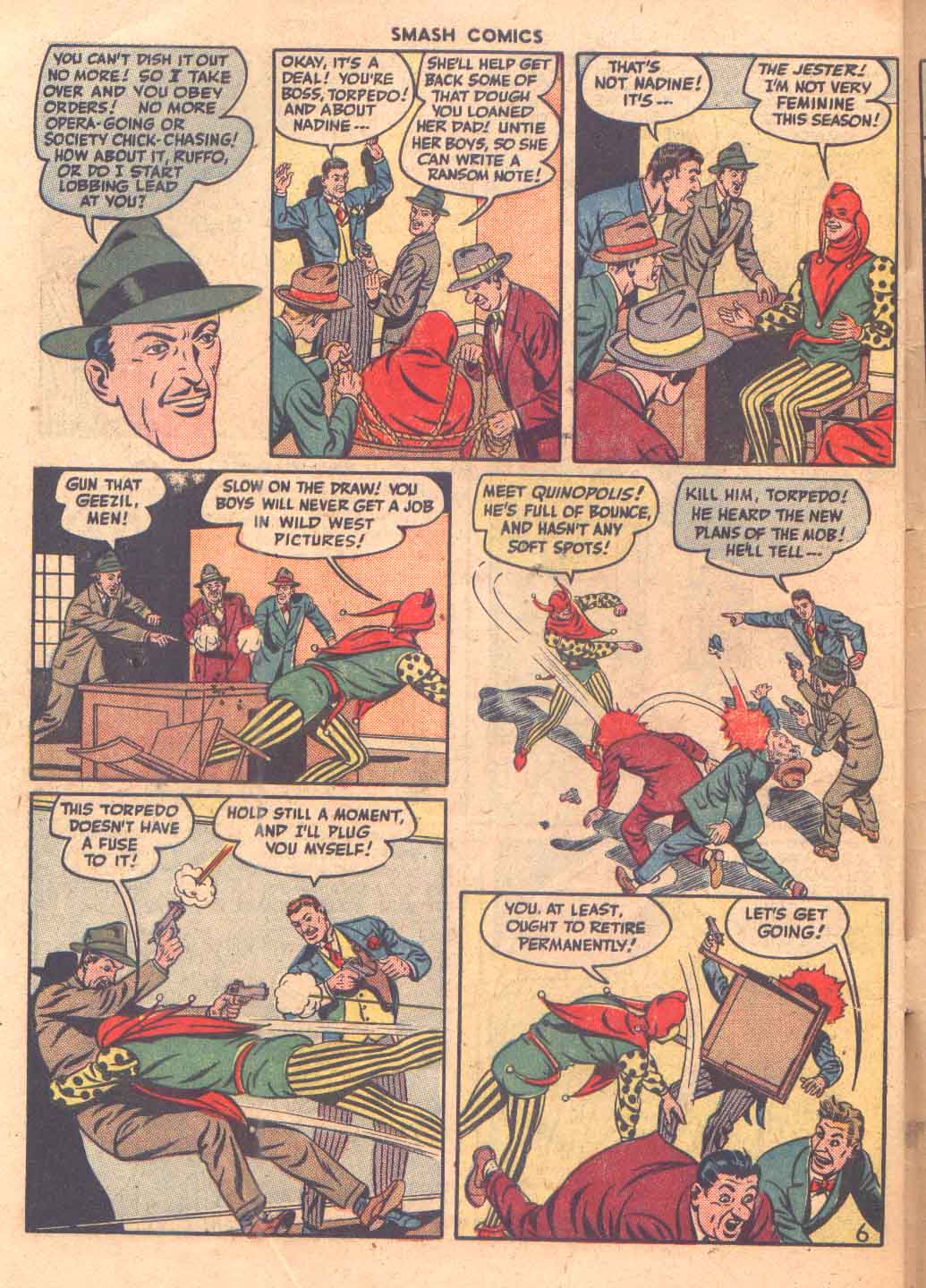 Read online Smash Comics comic -  Issue #70 - 56