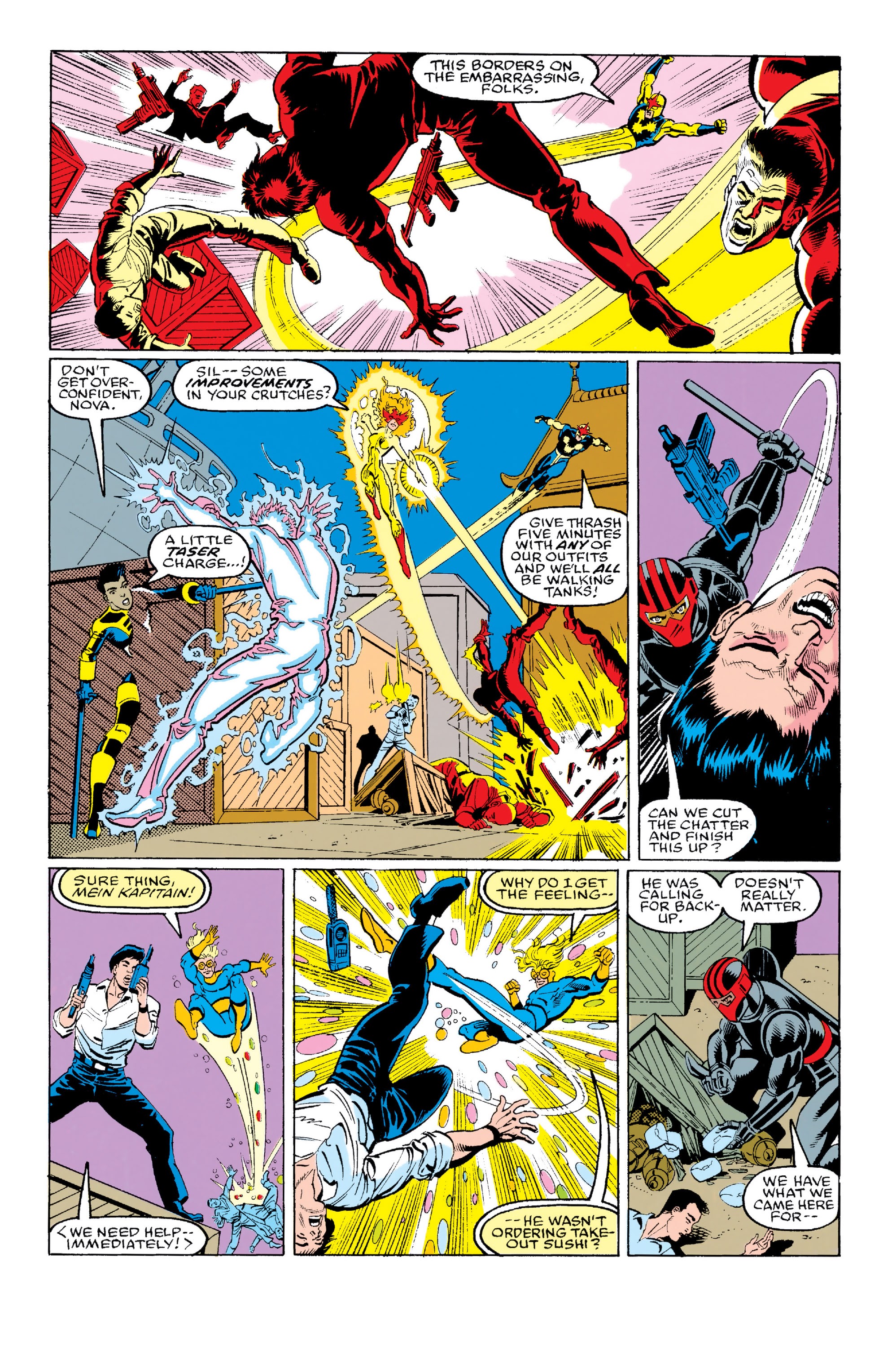 Read online The New Warriors comic -  Issue #20 - 13