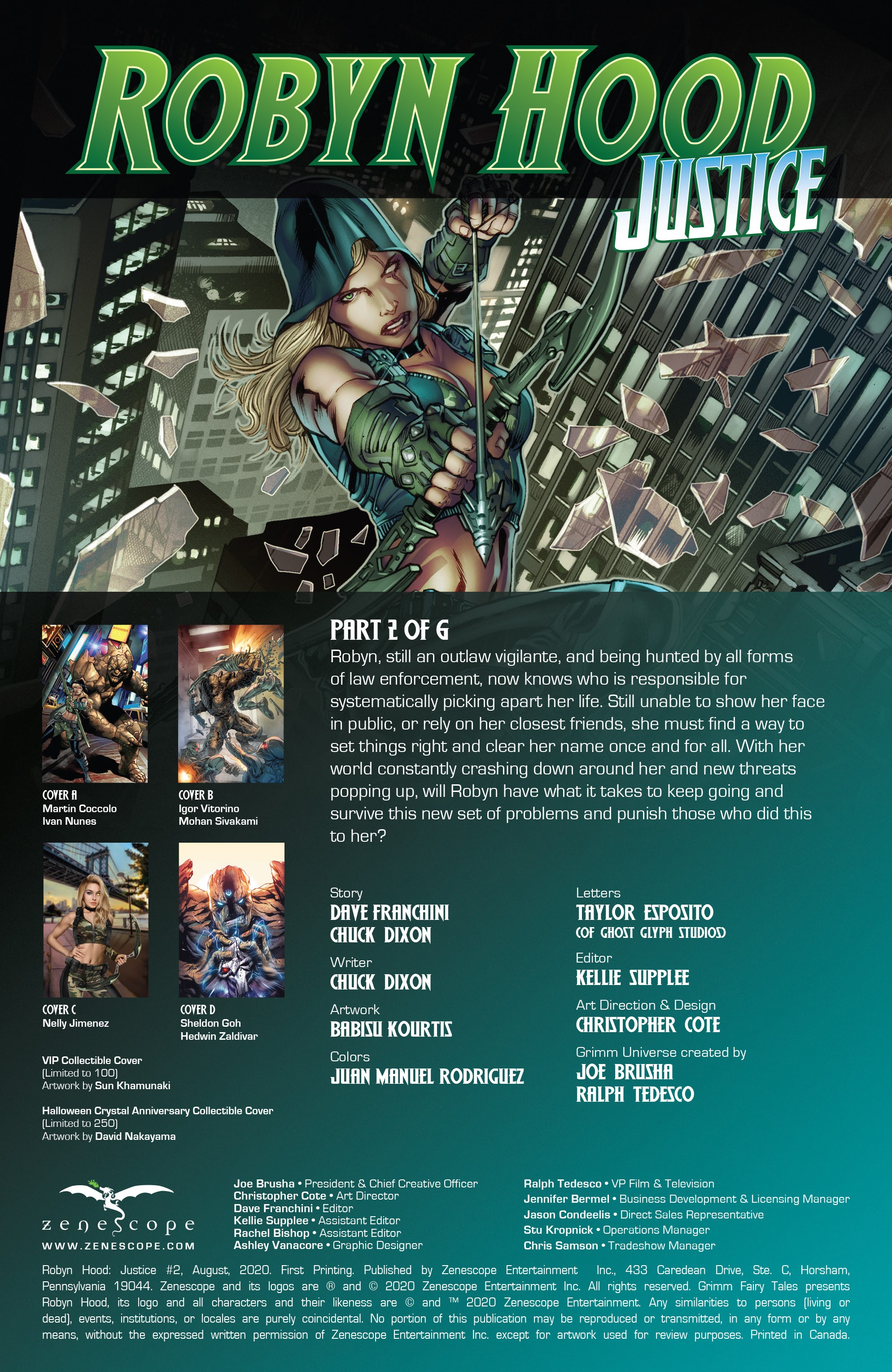 Read online Robyn Hood: Justice comic -  Issue #2 - 2