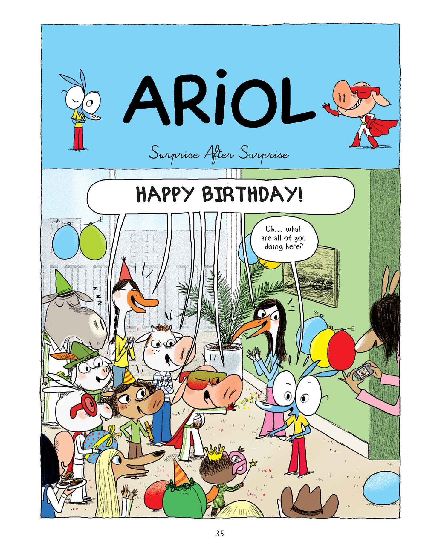 Read online Ariol comic -  Issue # TPB 8 - 37