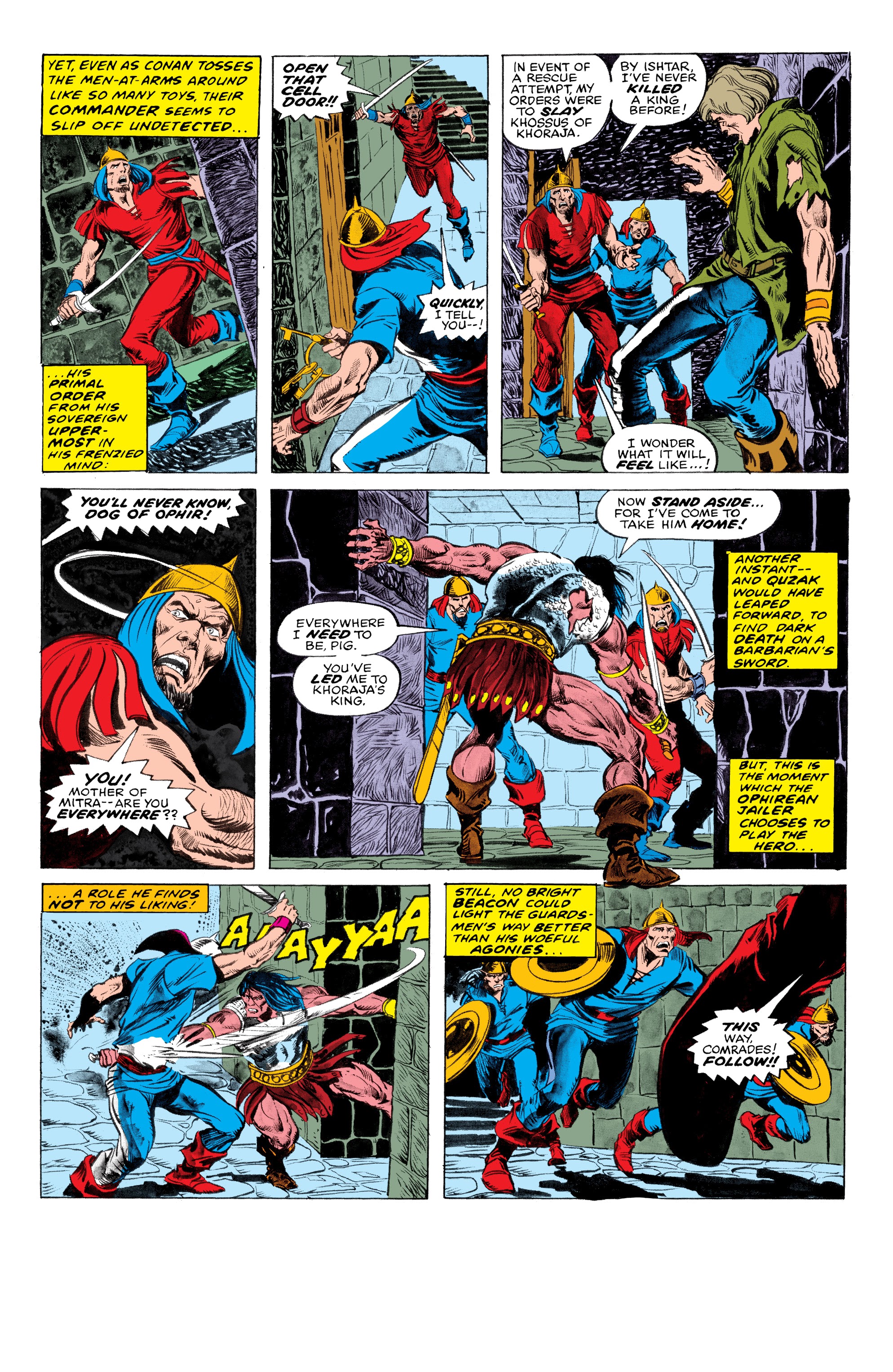 Read online Conan the Barbarian Epic Collection: The Original Marvel Years - Of Once and Future Kings comic -  Issue # TPB (Part 3) - 77