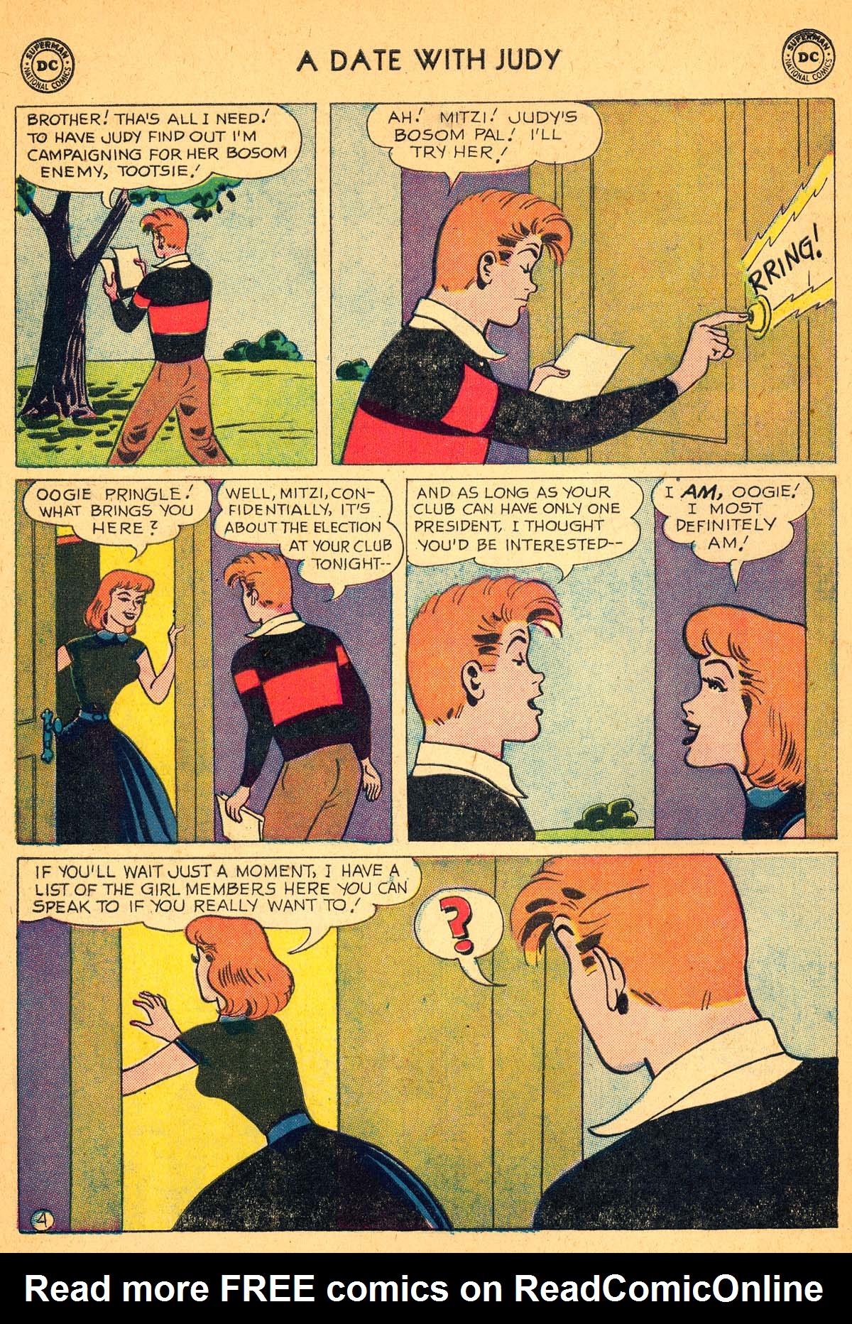 Read online A Date with Judy comic -  Issue #69 - 30