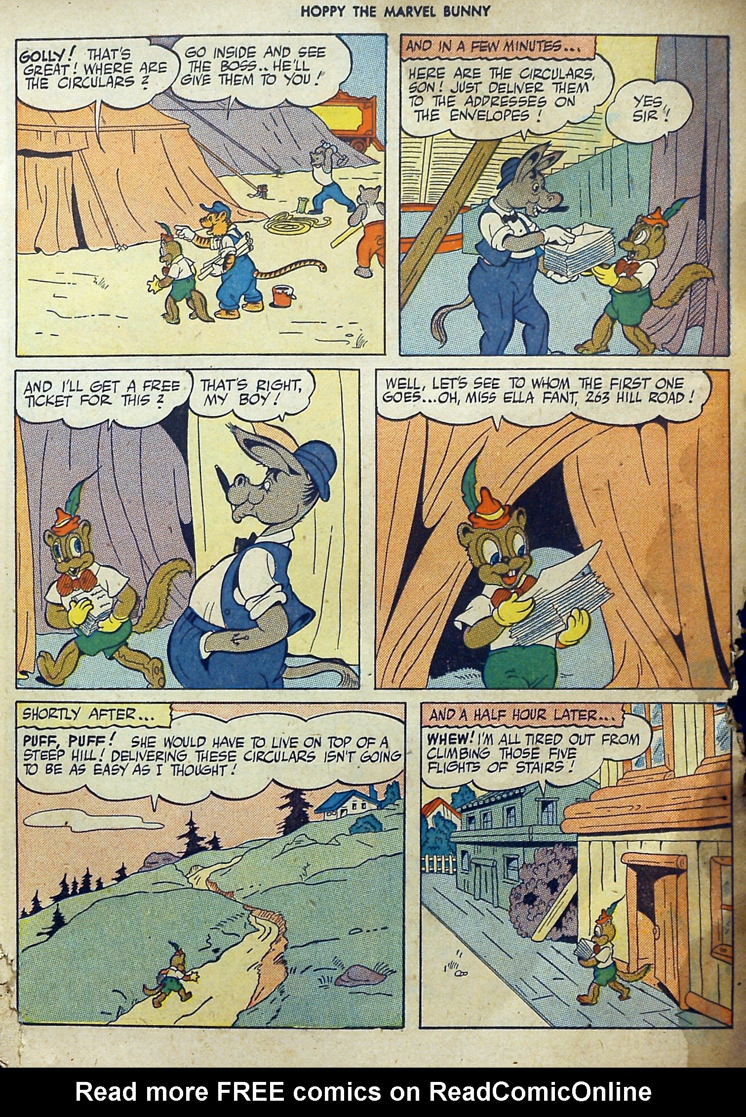 Read online Hoppy The Marvel Bunny comic -  Issue #11 - 16