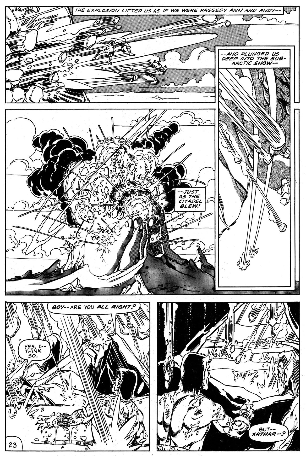 Read online Ironhand of Almuric comic -  Issue #4 - 24