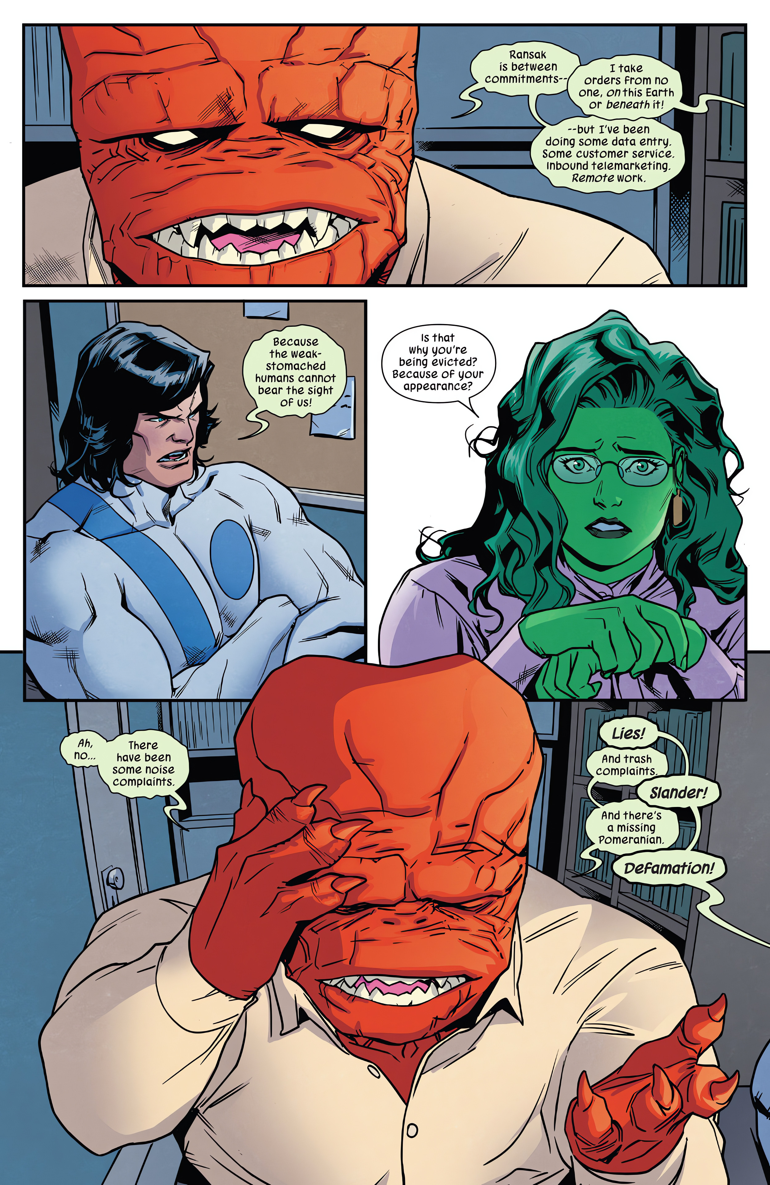 Read online Sensational She-Hulk comic -  Issue #1 - 12