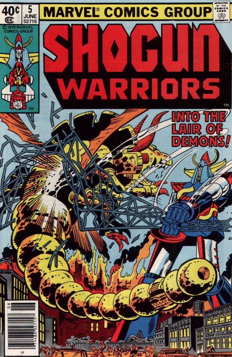 Read online Shogun Warriors comic -  Issue #5 - 1