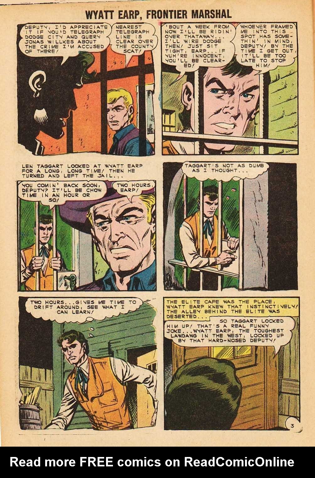 Read online Wyatt Earp Frontier Marshal comic -  Issue #54 - 28