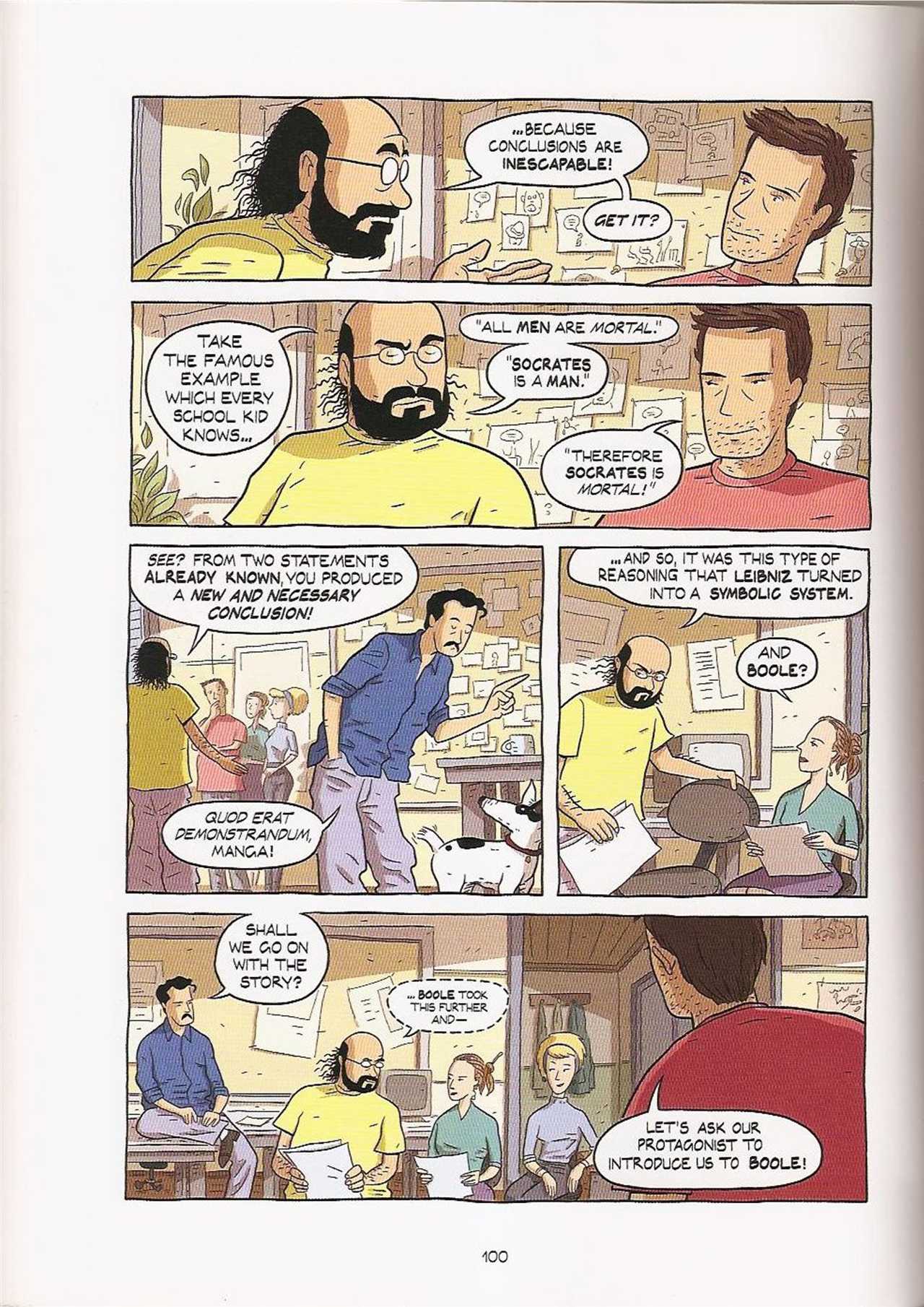Read online Logicomix comic -  Issue # TPB - 94