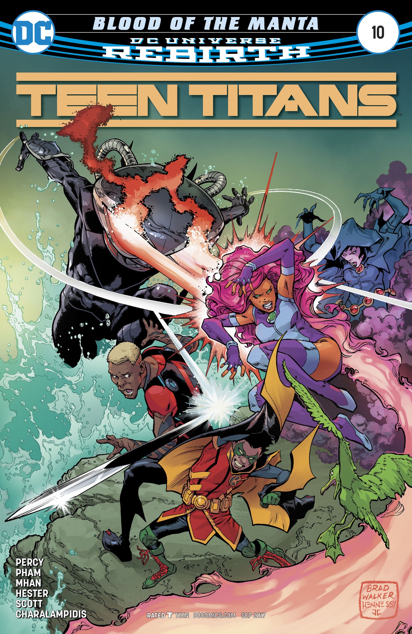 Read online Teen Titans (2016) comic -  Issue #10 - 1
