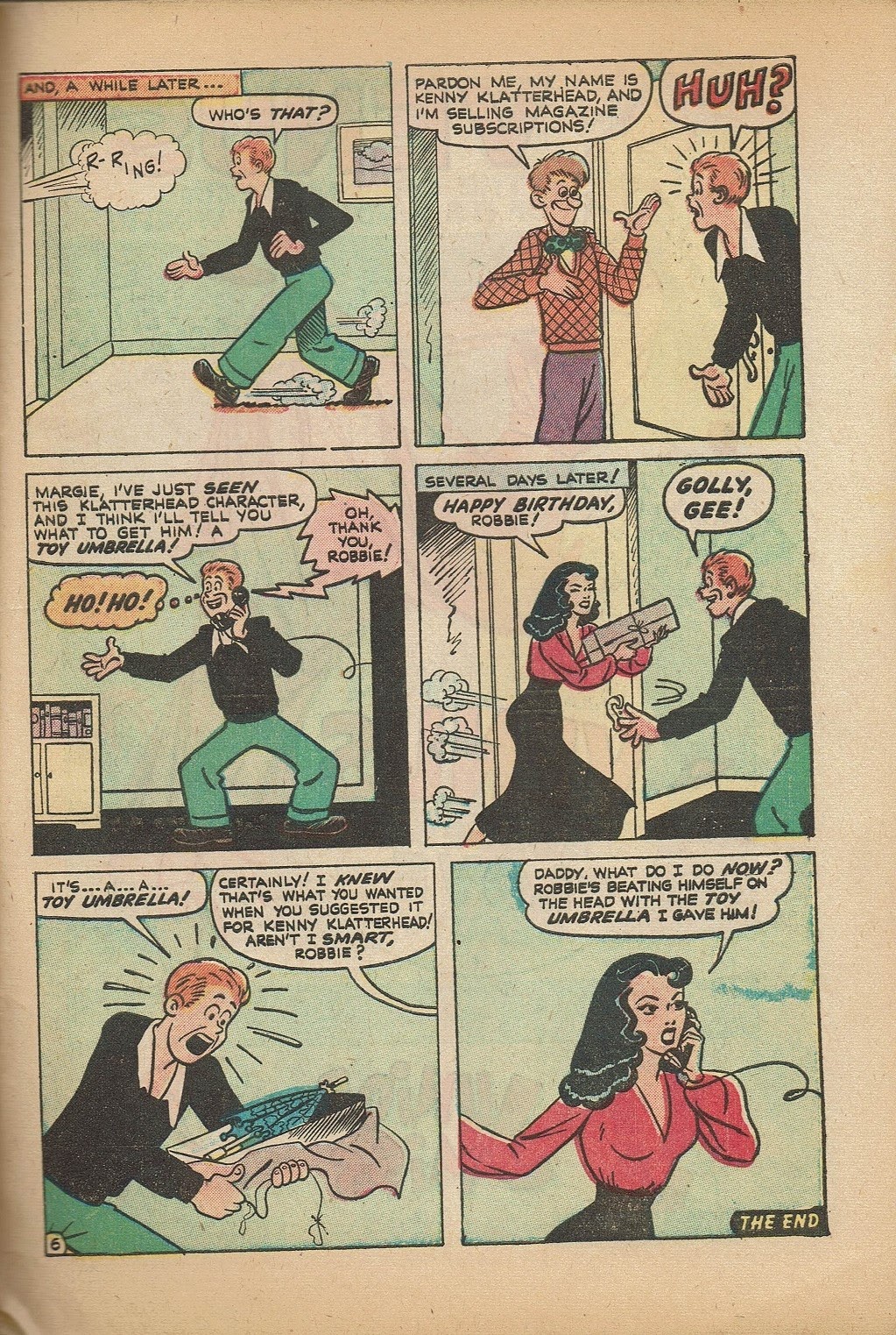 Read online Junior Miss (1947) comic -  Issue #38 - 43