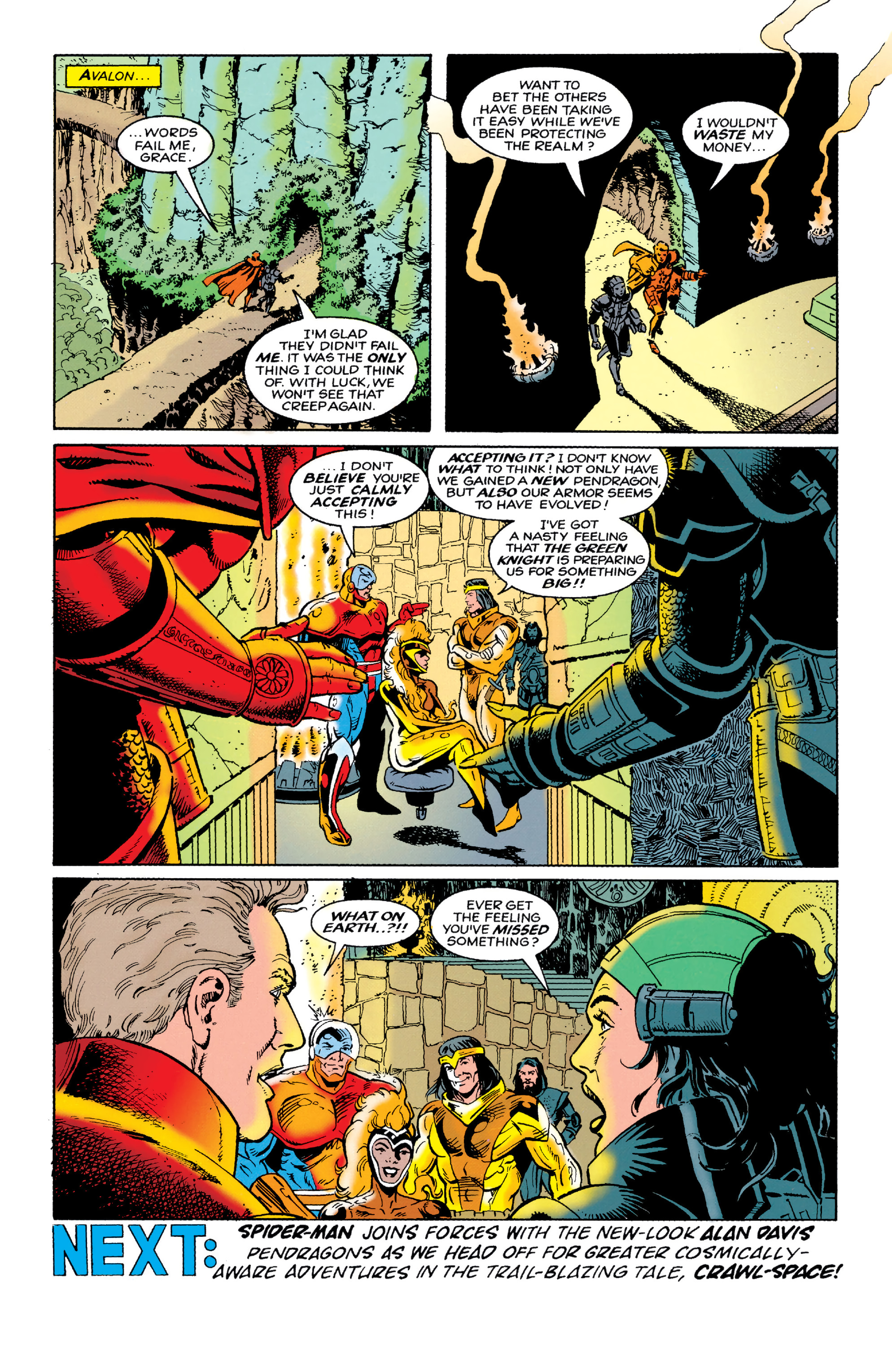 Read online Knights of Pendragon Omnibus comic -  Issue # TPB (Part 6) - 38
