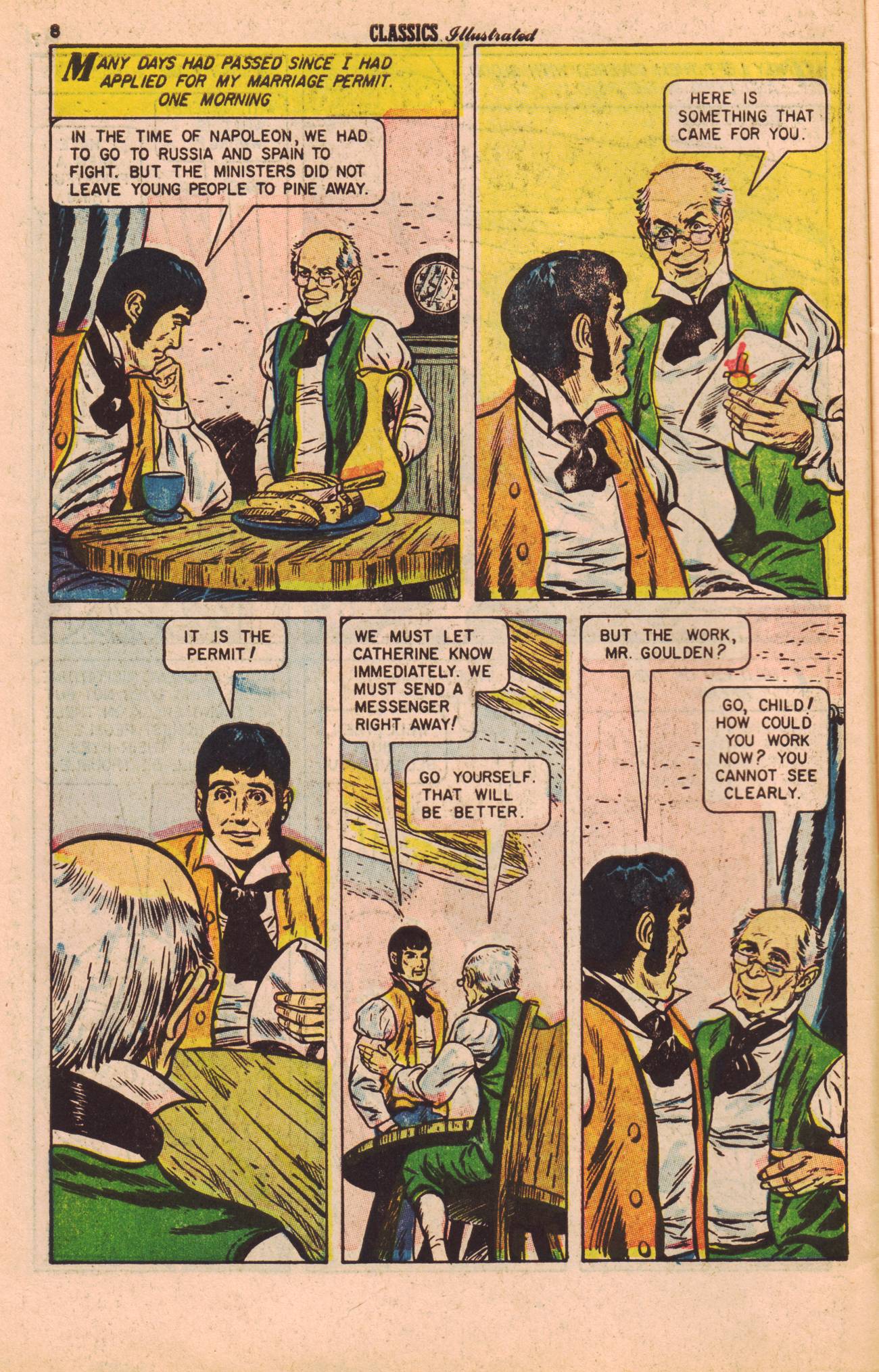 Read online Classics Illustrated comic -  Issue #135 - 10