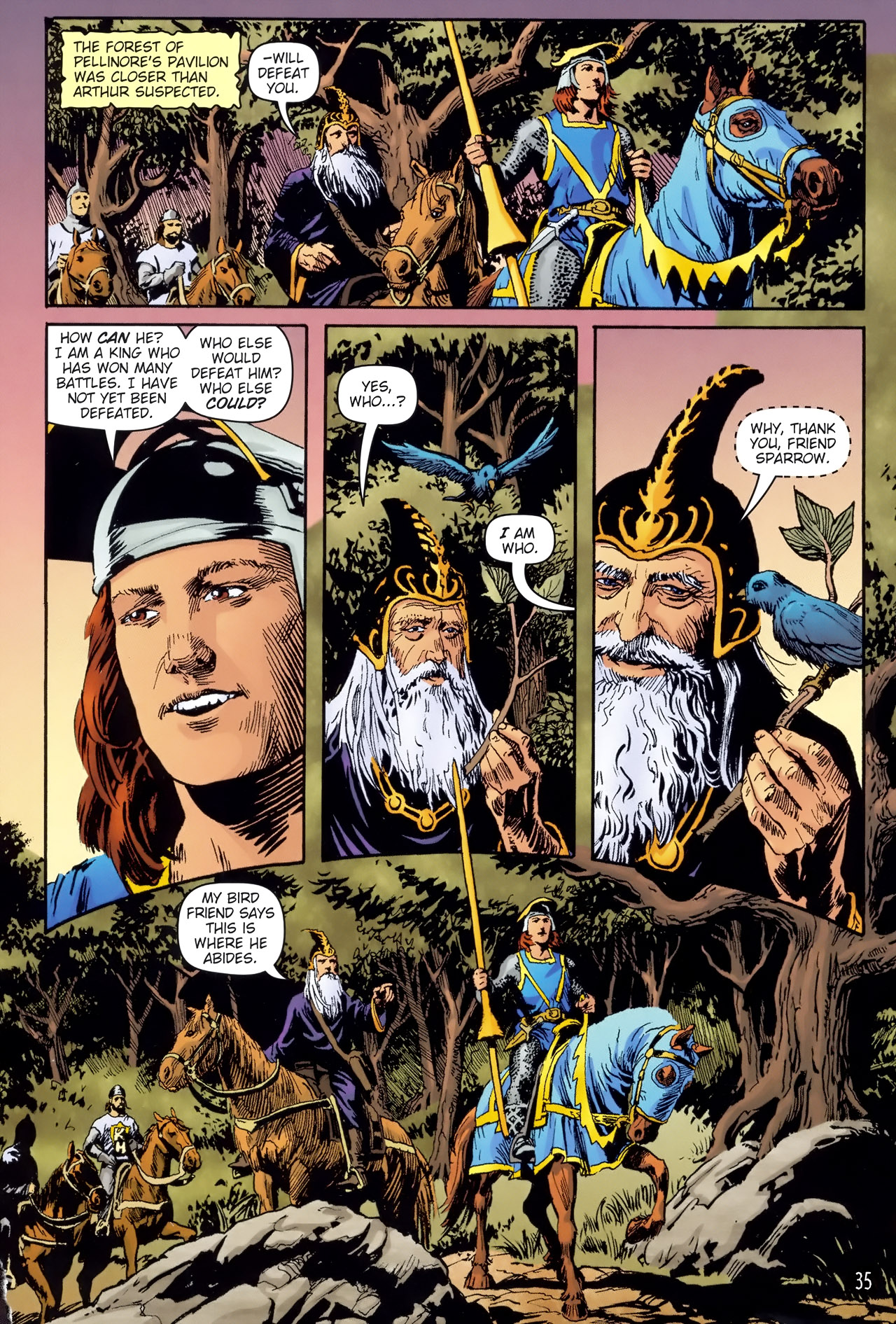 Read online King Arthur - Excalibur Unsheated comic -  Issue # Full - 35