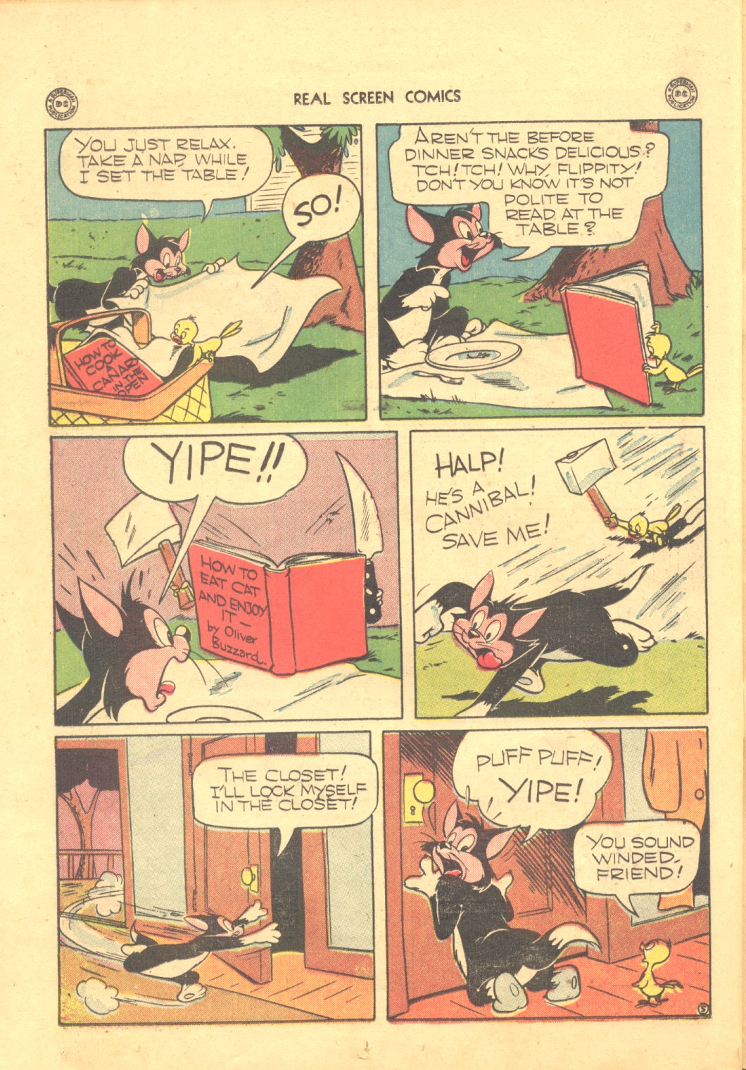 Read online Real Screen Comics comic -  Issue #7 - 38