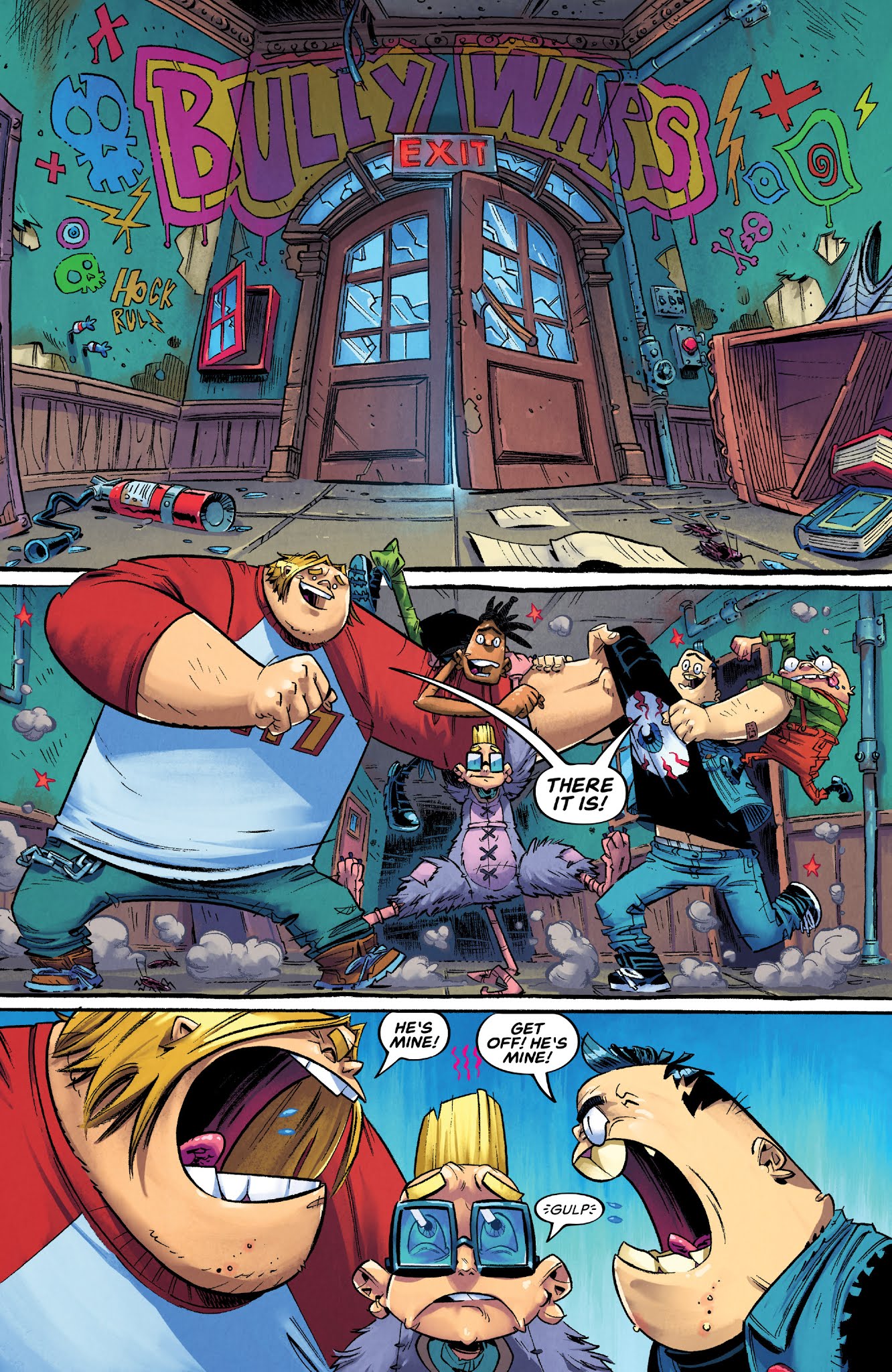 Read online Bully Wars comic -  Issue #5 - 10