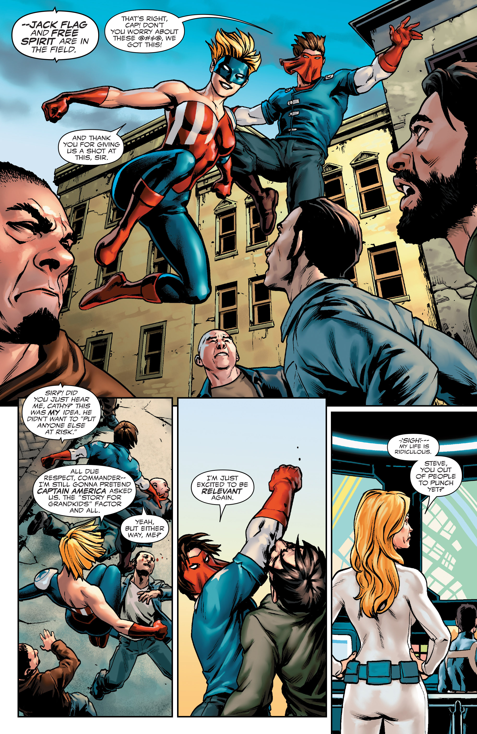 Read online Captain America: Steve Rogers comic -  Issue #1 - 12
