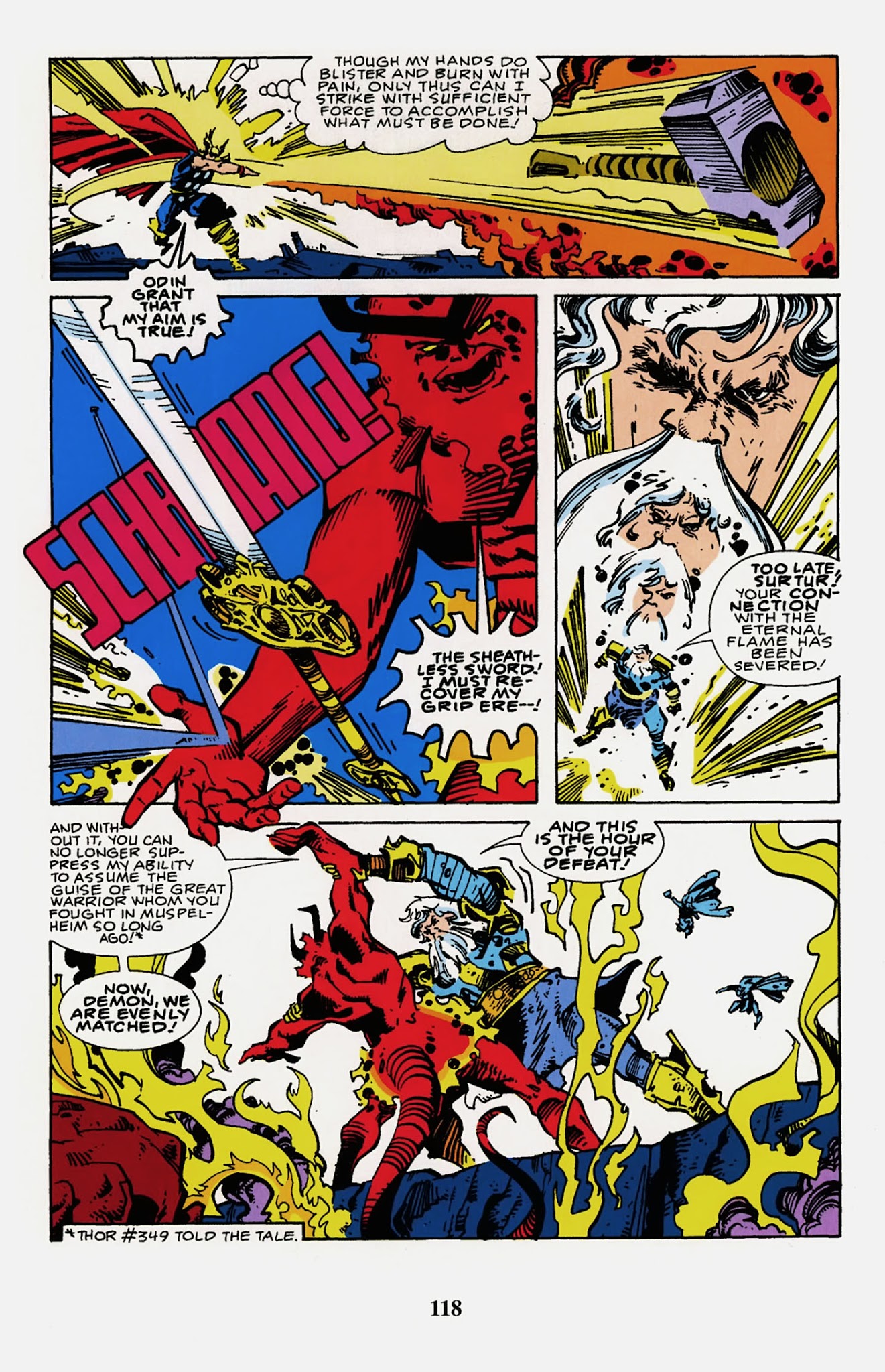 Read online Thor Visionaries: Walter Simonson comic -  Issue # TPB 2 - 120