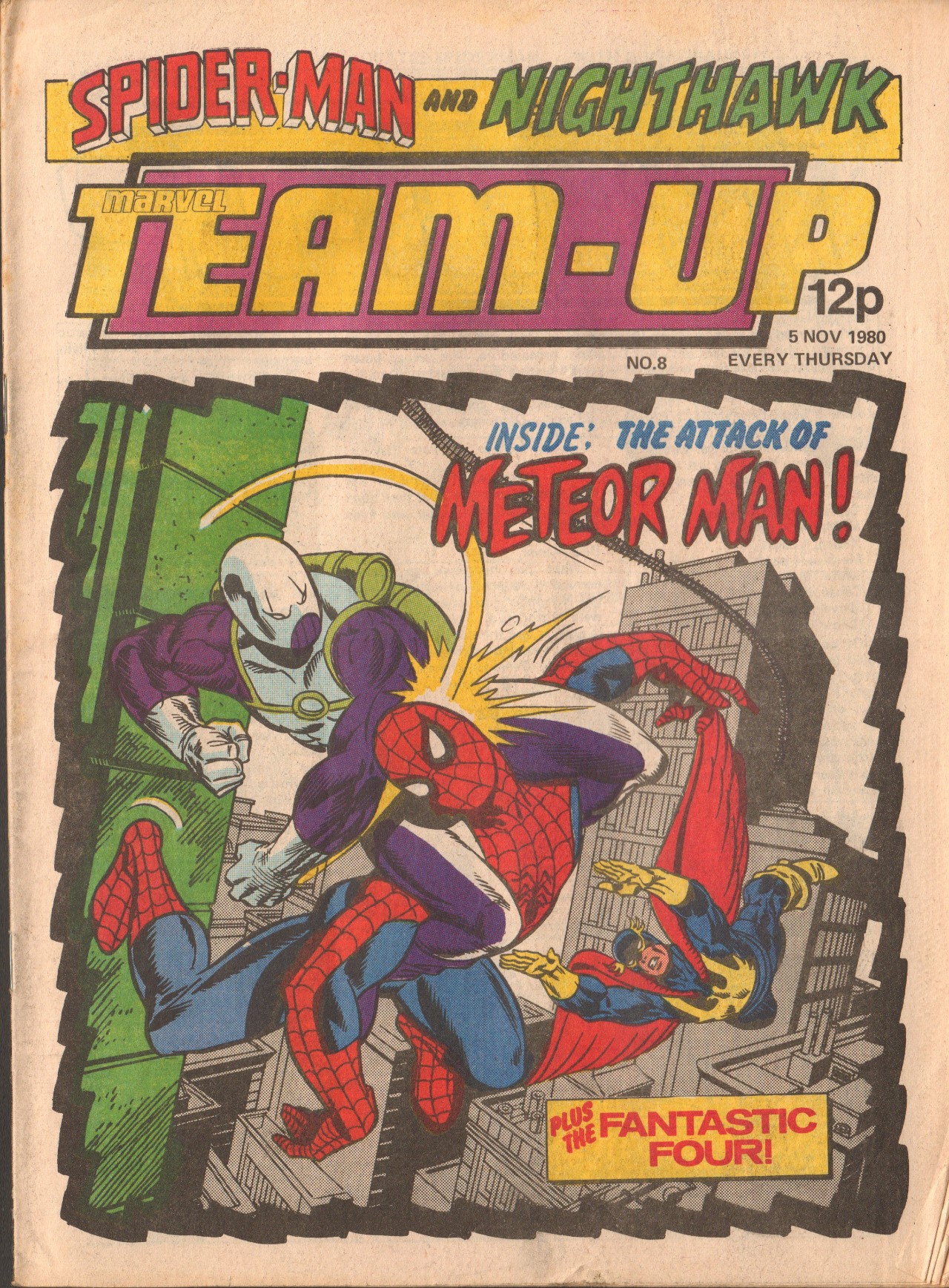 Read online Marvel Team-Up (1980) comic -  Issue #8 - 1