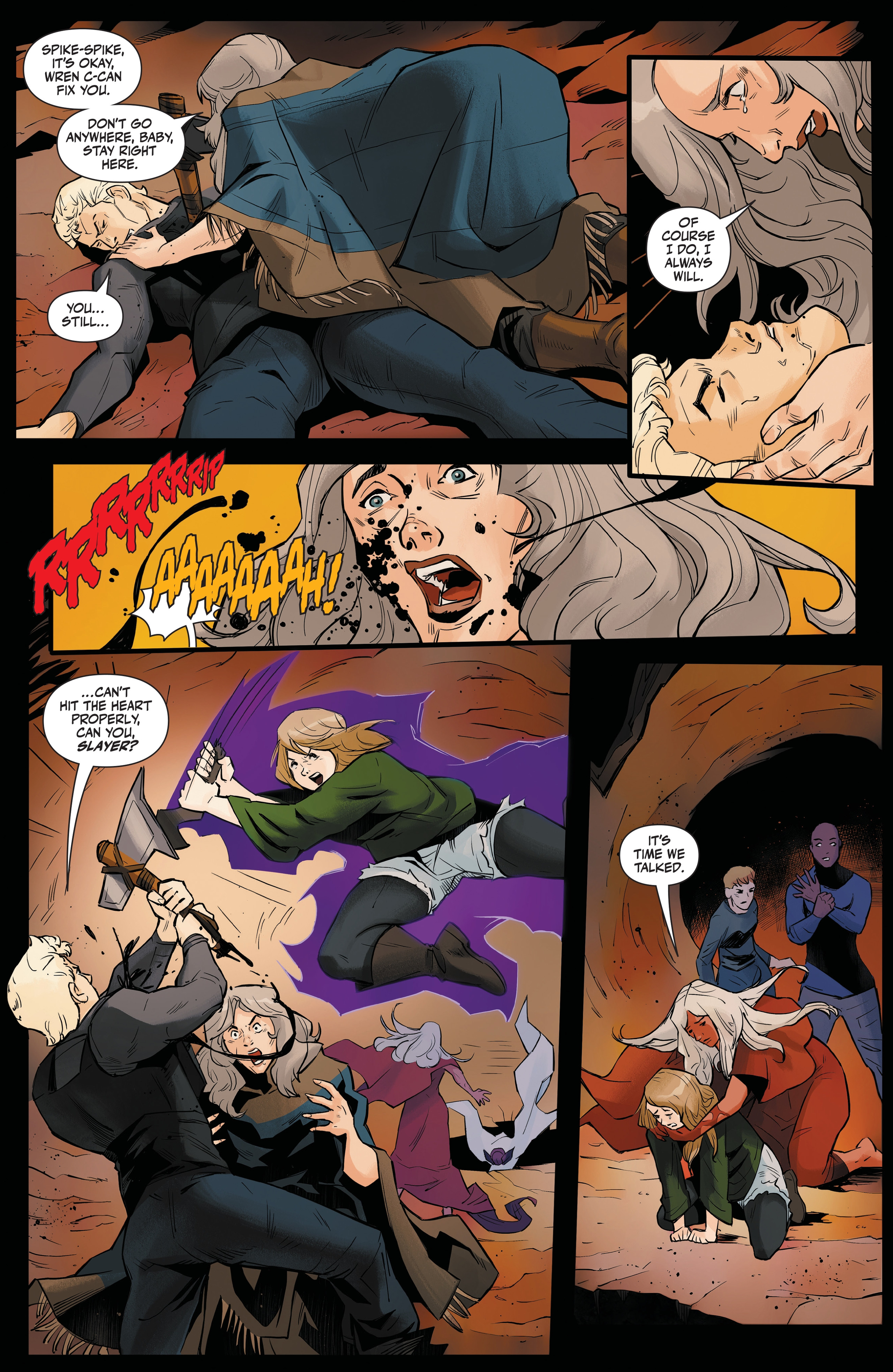 Read online Buffy the Last Vampire Slayer: The Lost Summers comic -  Issue # TPB - 77
