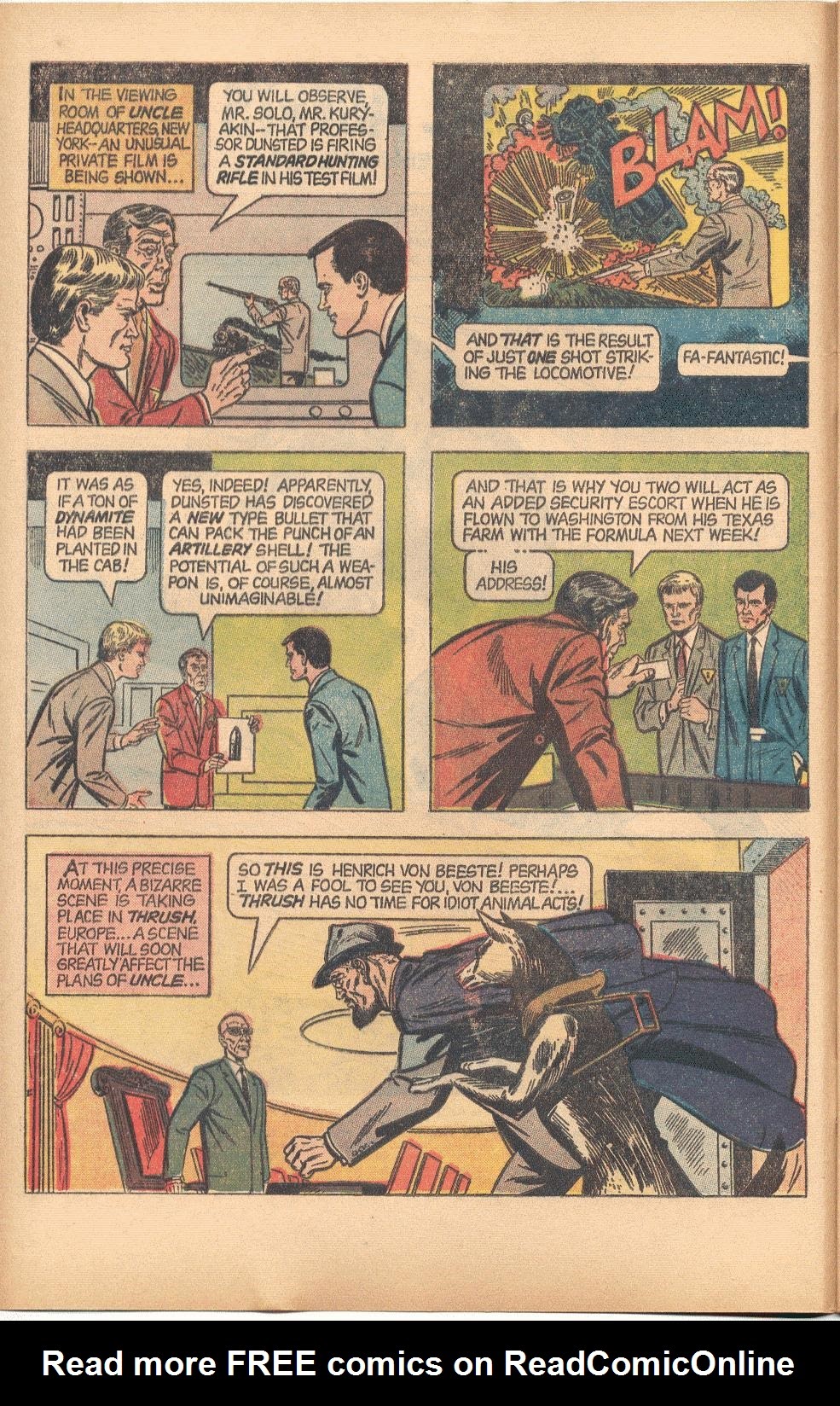 Read online The Man From U.N.C.L.E. comic -  Issue #15 - 4