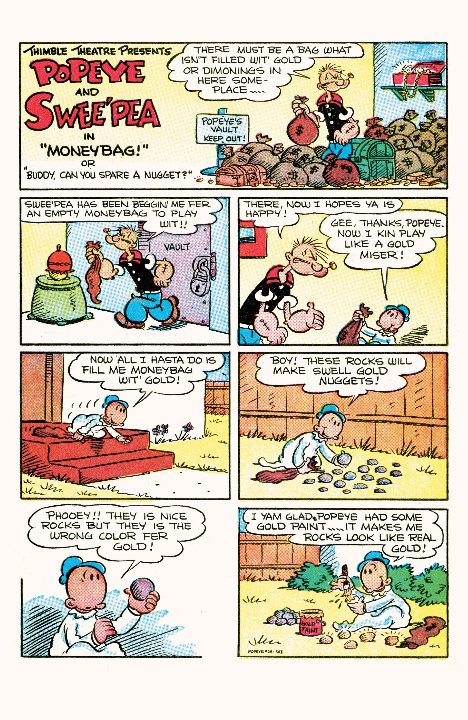 Read online Classic Popeye comic -  Issue #28 - 3