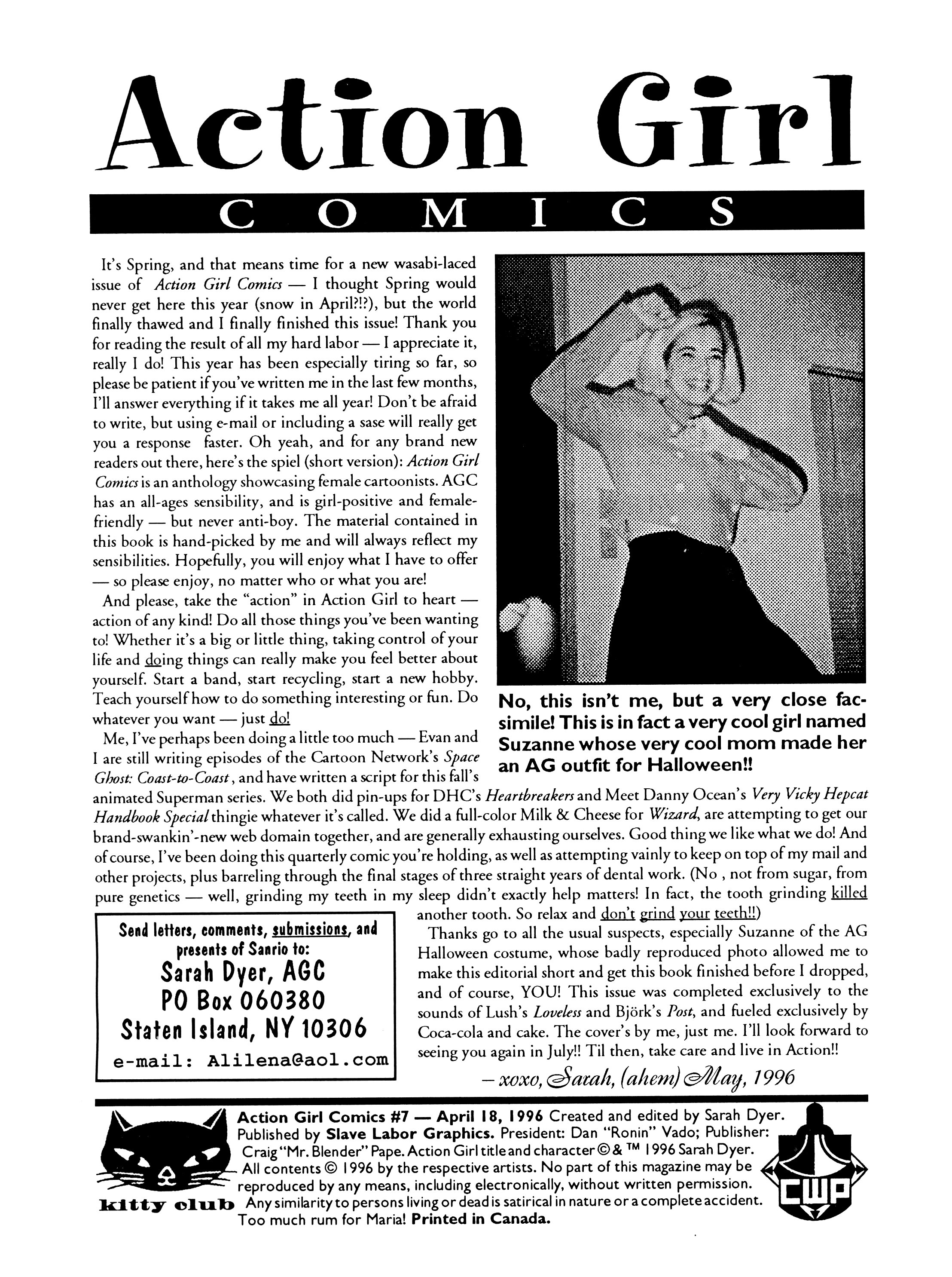 Read online Action Girl Comics comic -  Issue #7 - 2
