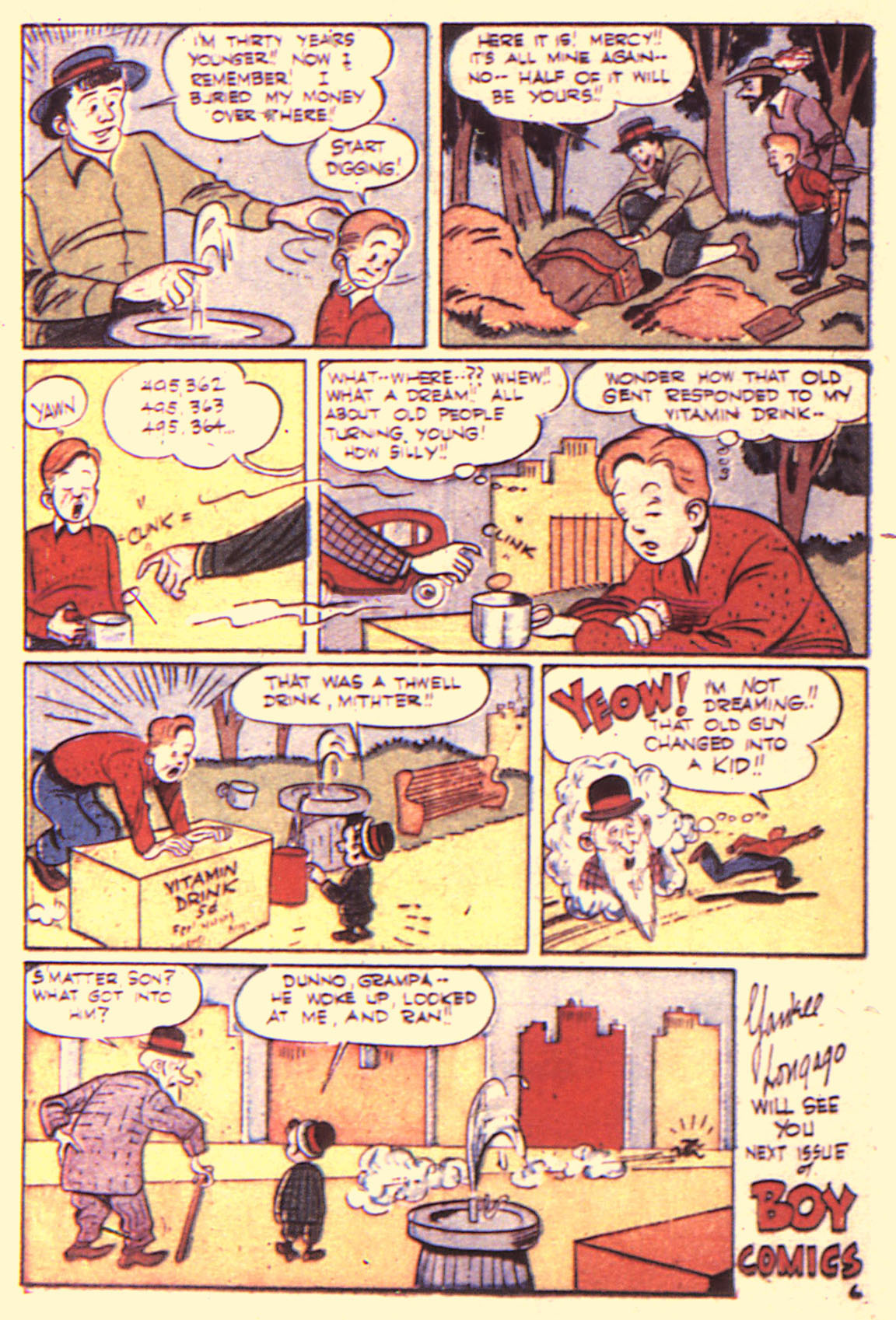 Read online Boy Comics comic -  Issue #14 - 42