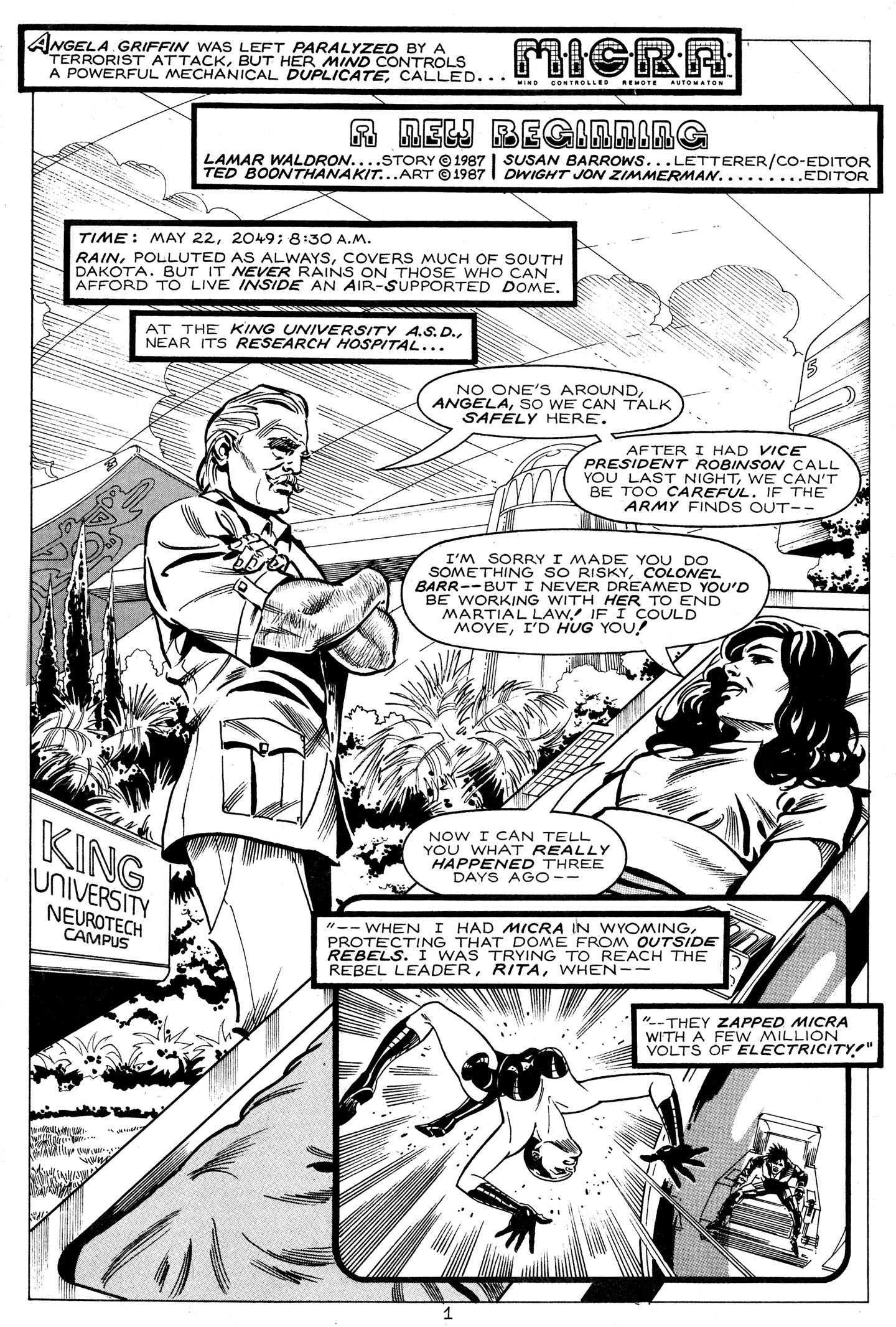 Read online MICRA: Mind Controlled Remote Automaton comic -  Issue #6 - 3