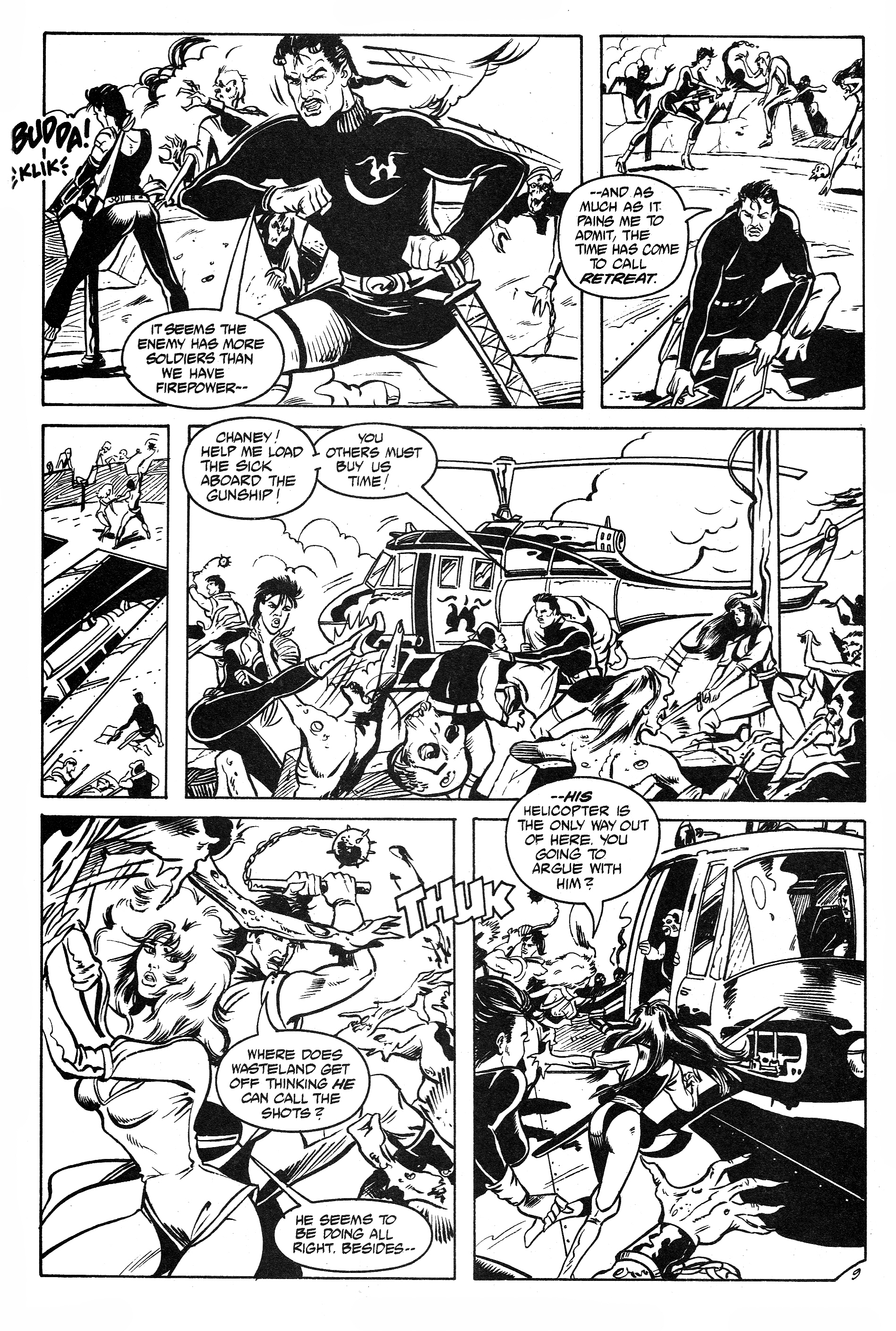 Read online Ex-Mutants: The Shattered Earth Chronicles comic -  Issue #8 - 11