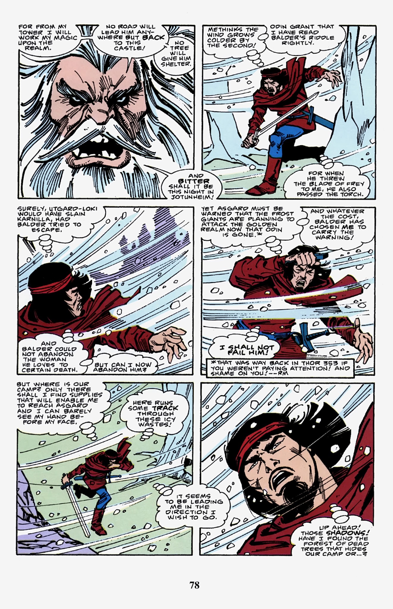 Read online Thor Visionaries: Walter Simonson comic -  Issue # TPB 4 - 80