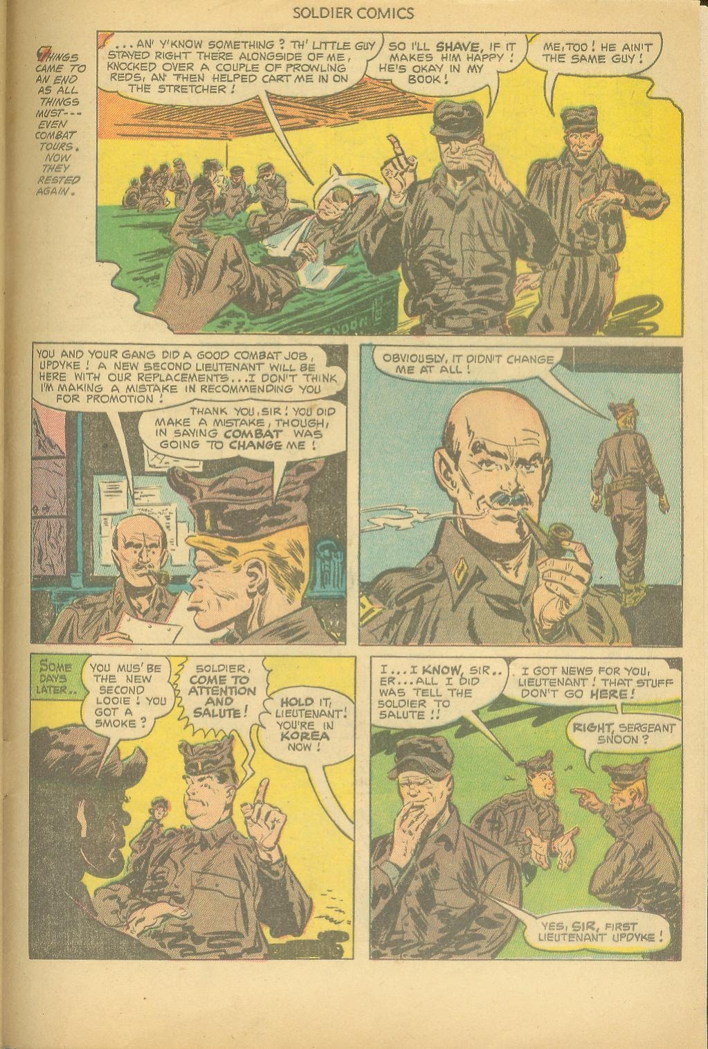 Read online Soldier Comics comic -  Issue #5 - 33