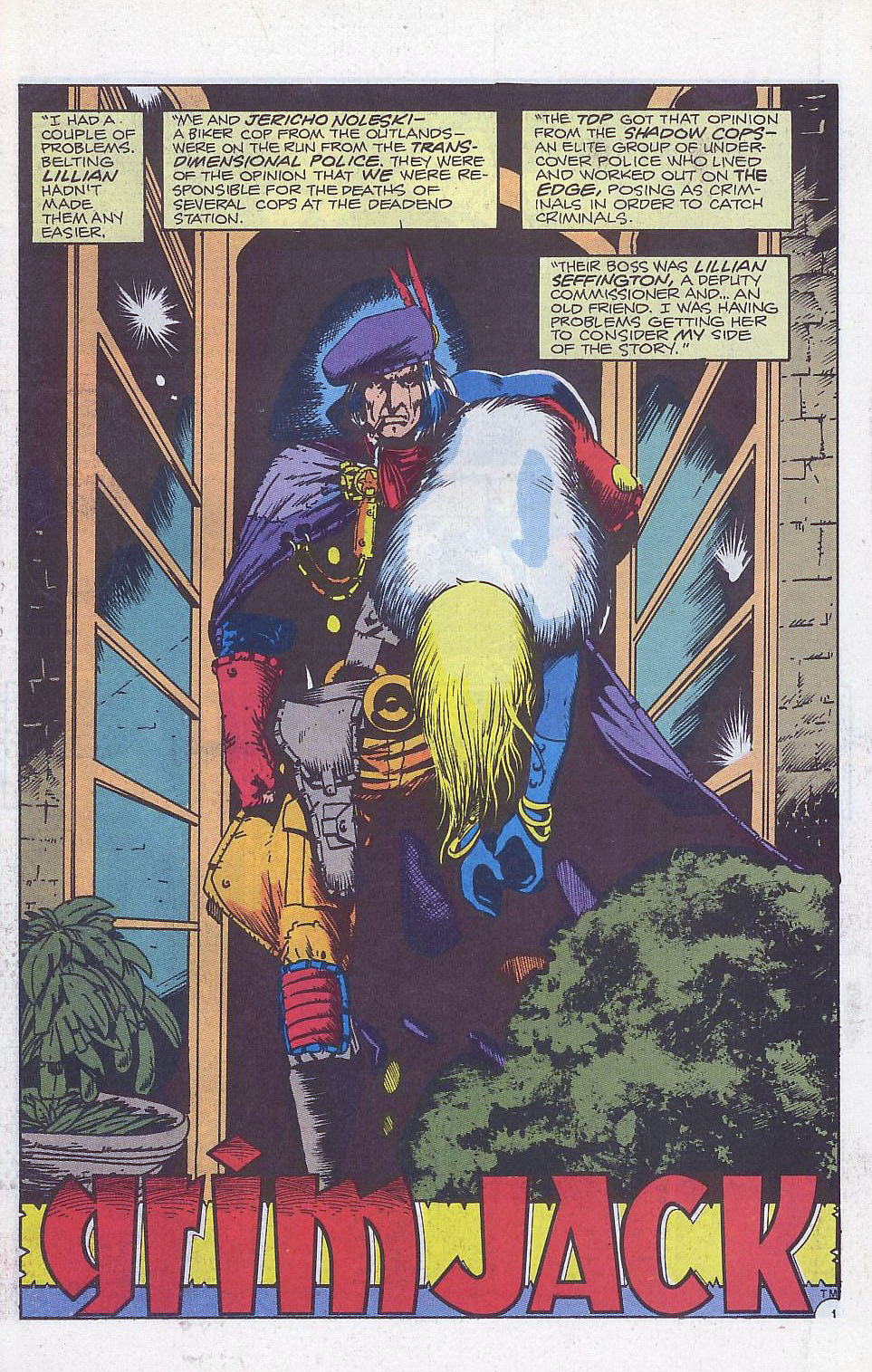 Read online Grimjack comic -  Issue #7 - 2
