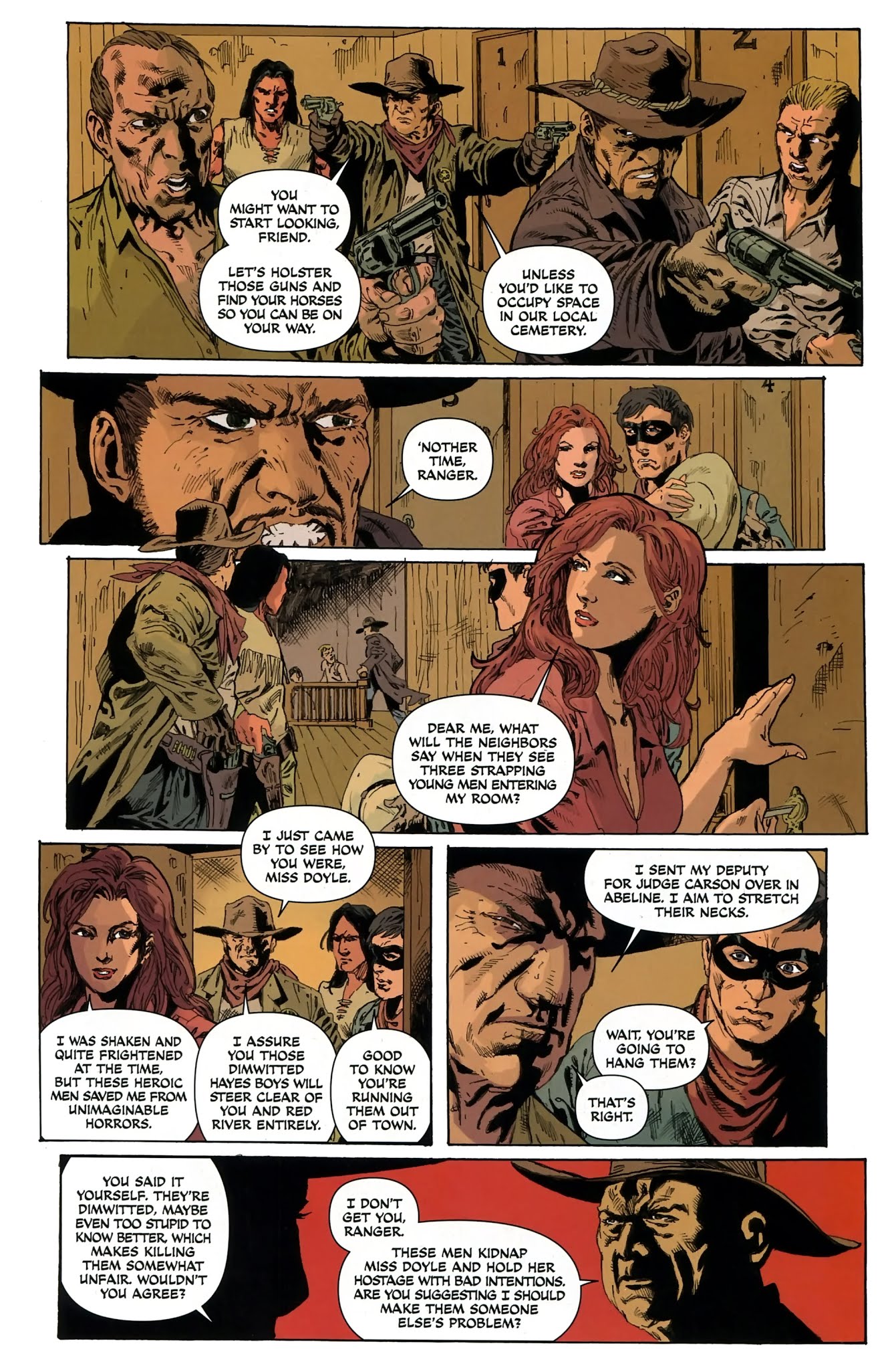 Read online The Lone Ranger: Vindicated comic -  Issue #2 - 16