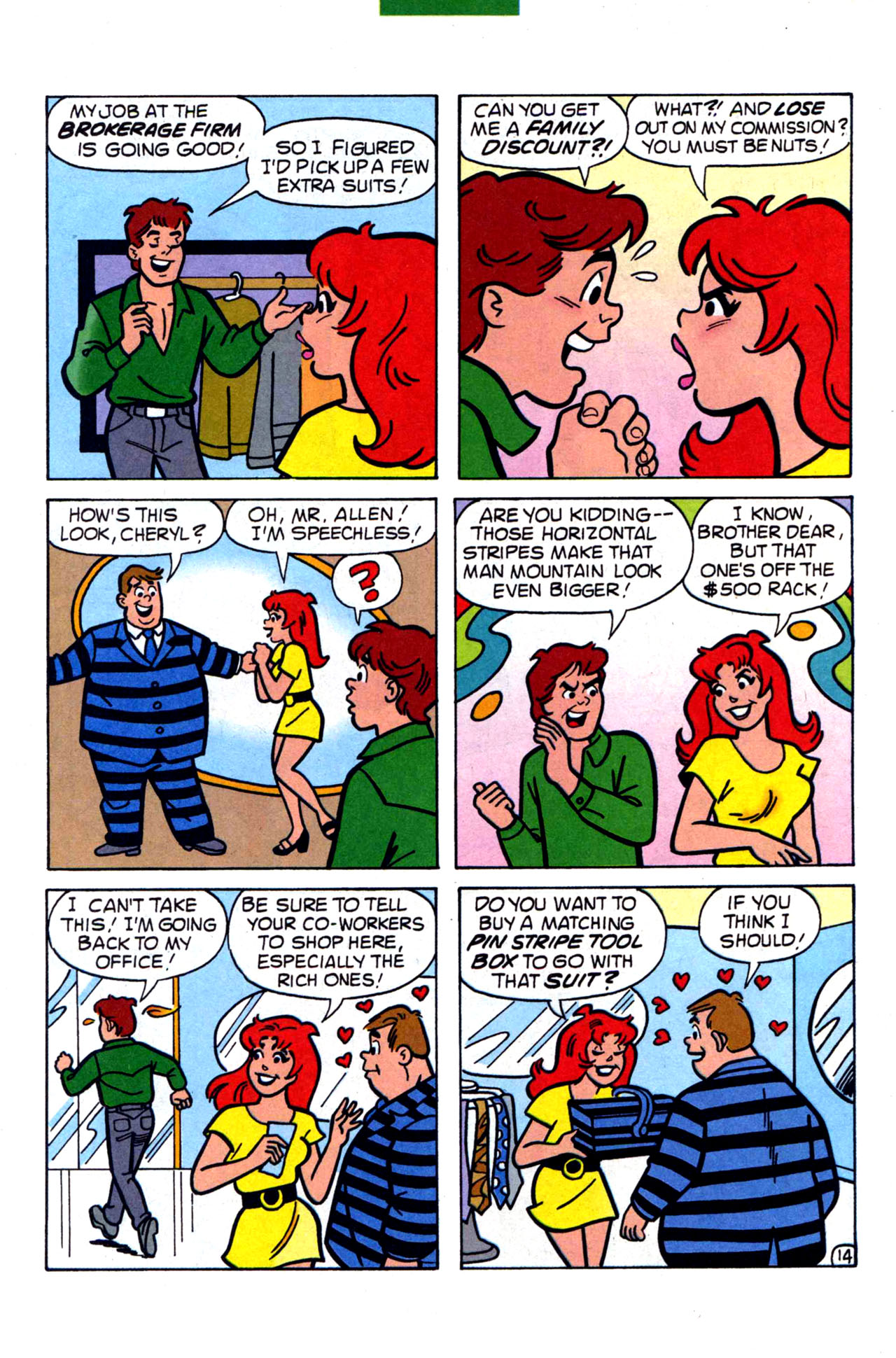 Read online Cheryl Blossom (1996) comic -  Issue #3 - 23