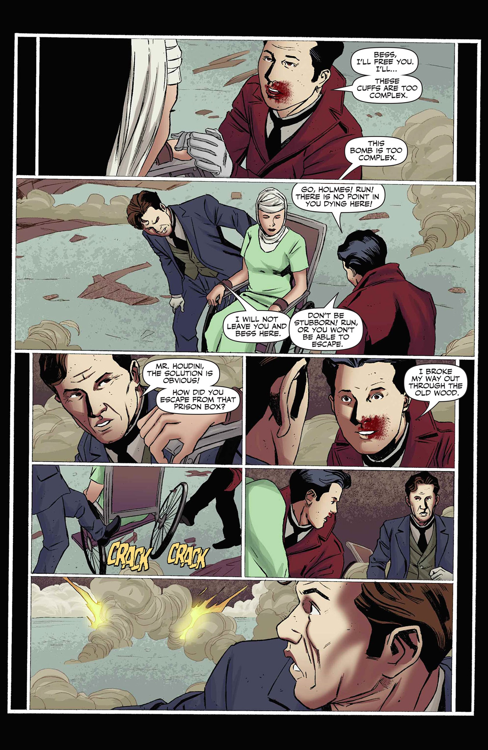 Read online Sherlock Holmes vs. Harry Houdini comic -  Issue #5 - 18