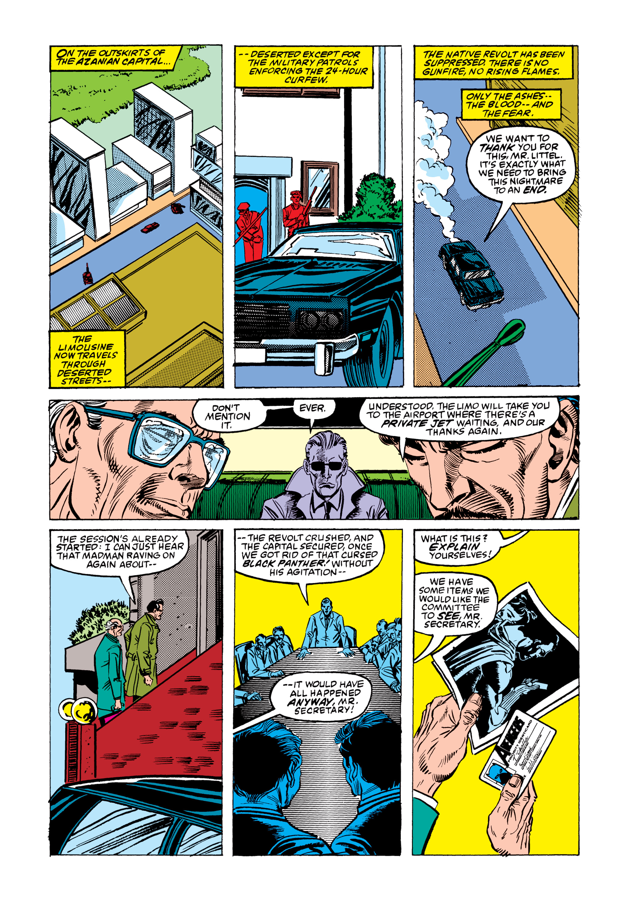 Read online Marvel Masterworks: The Black Panther comic -  Issue # TPB 3 (Part 1) - 98