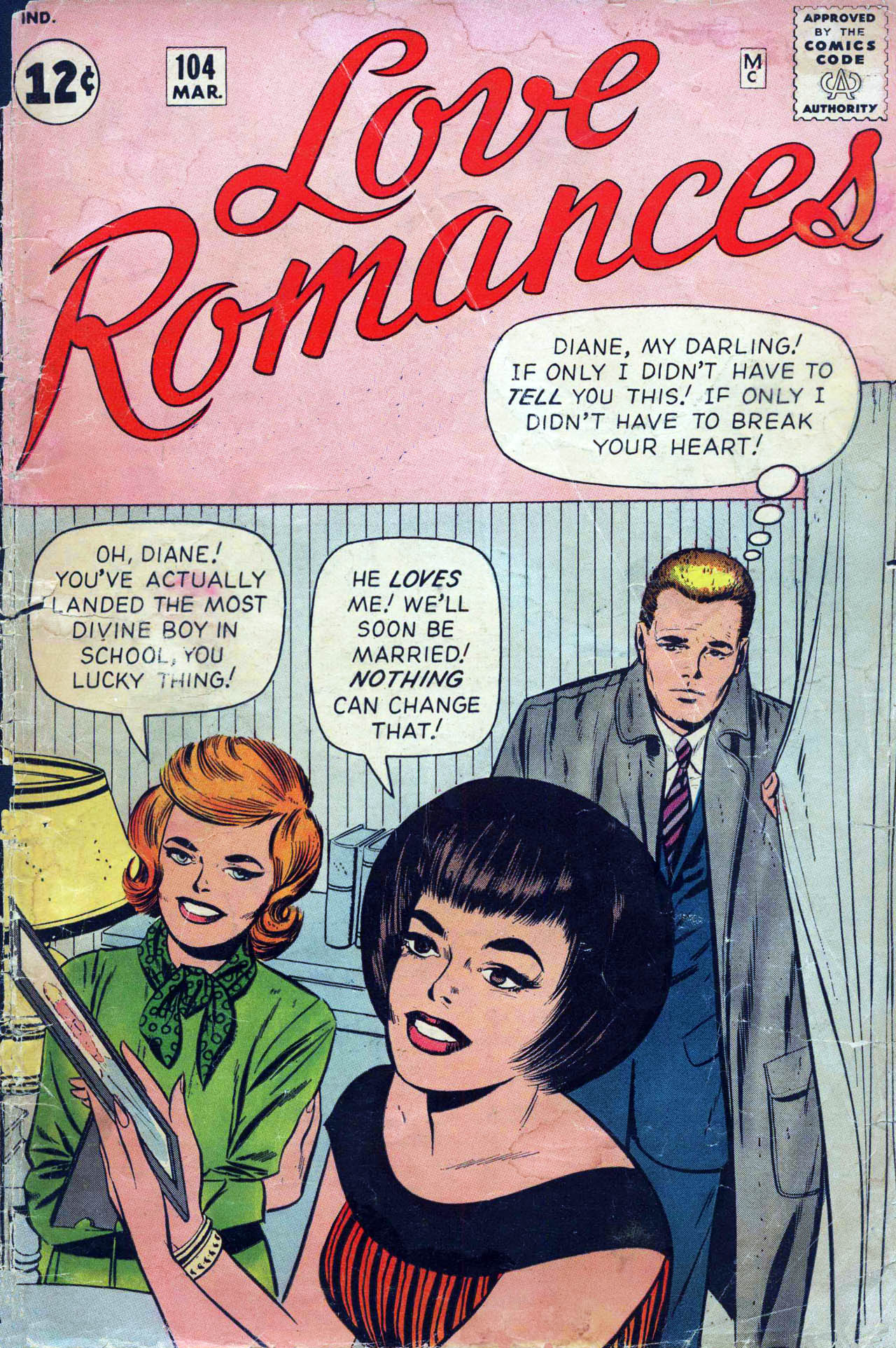 Read online Love Romances comic -  Issue #104 - 1