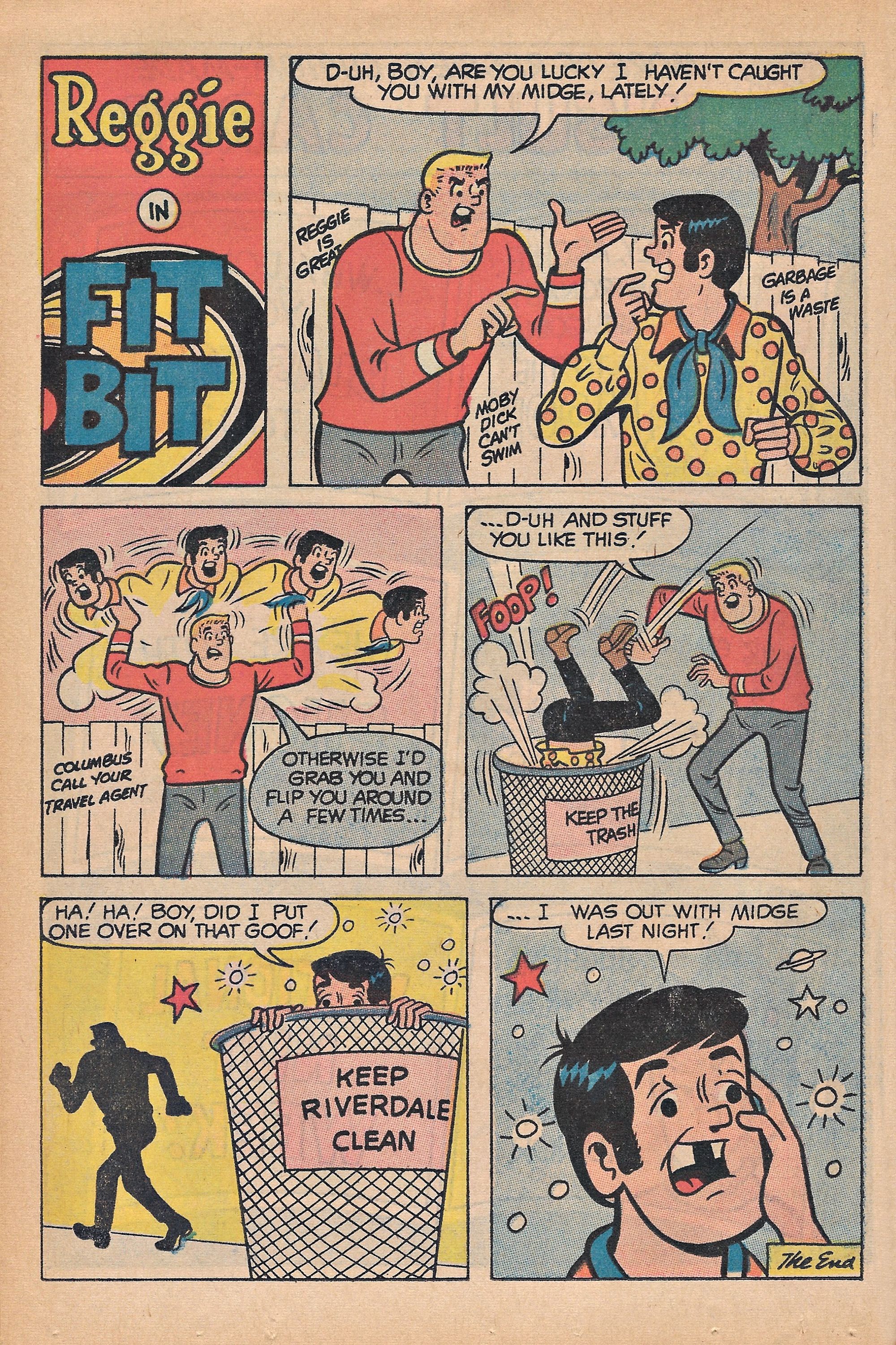 Read online Reggie's Wise Guy Jokes comic -  Issue #11 - 40