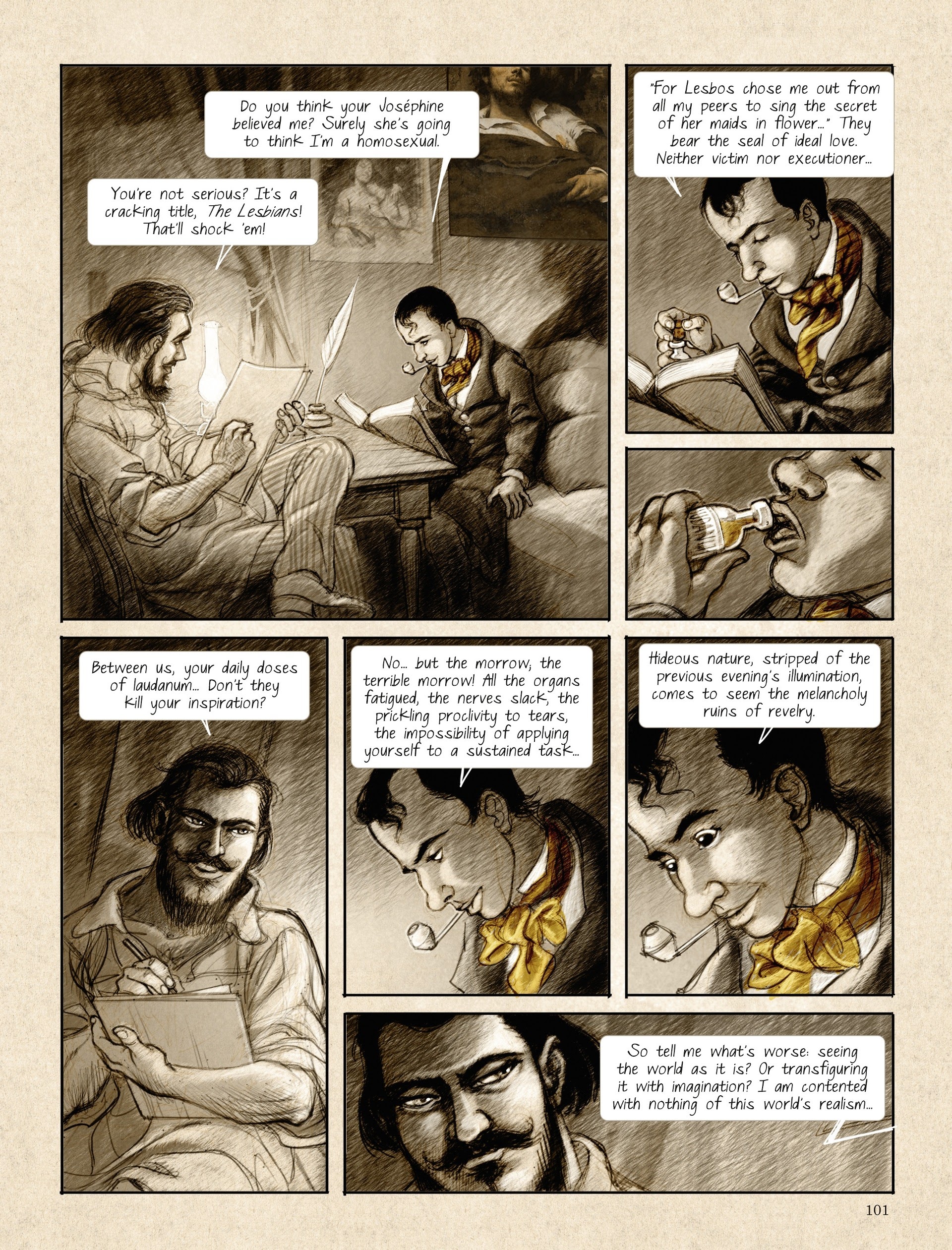 Read online Mademoiselle Baudelaire comic -  Issue # TPB (Part 2) - 2